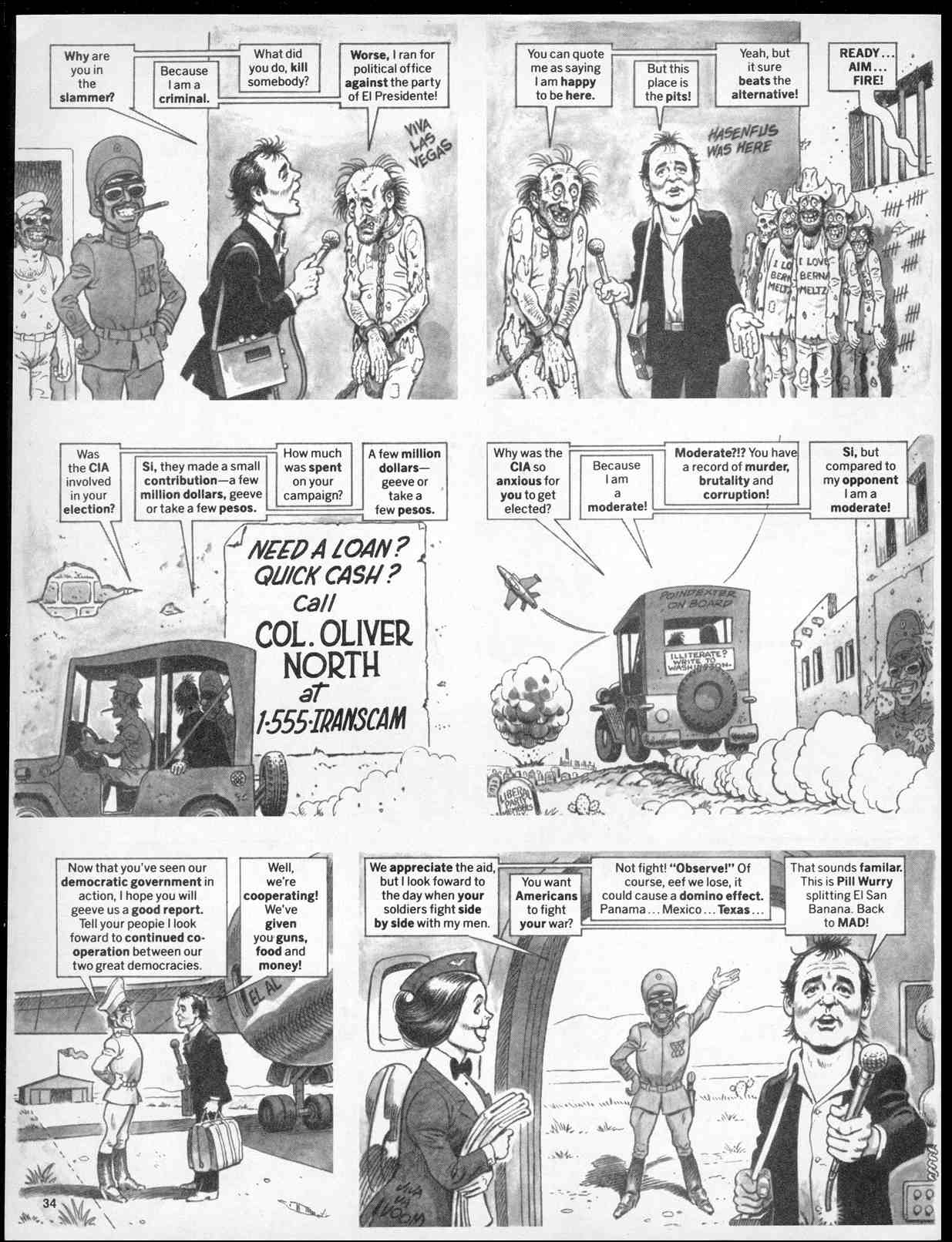 Read online MAD comic -  Issue #270 - 36