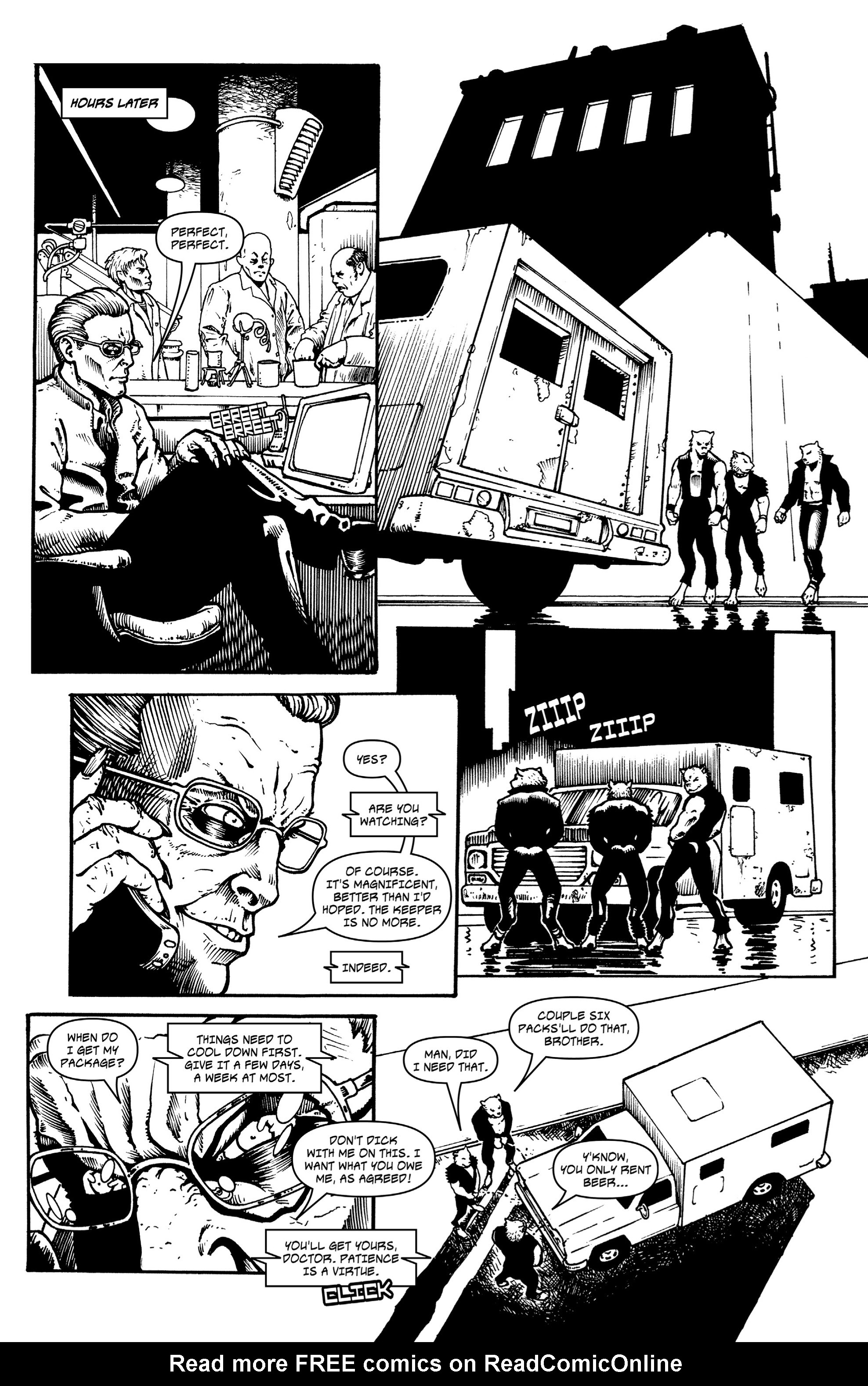 Read online Lucifer Fawkes: Blood Flow comic -  Issue # Full - 17