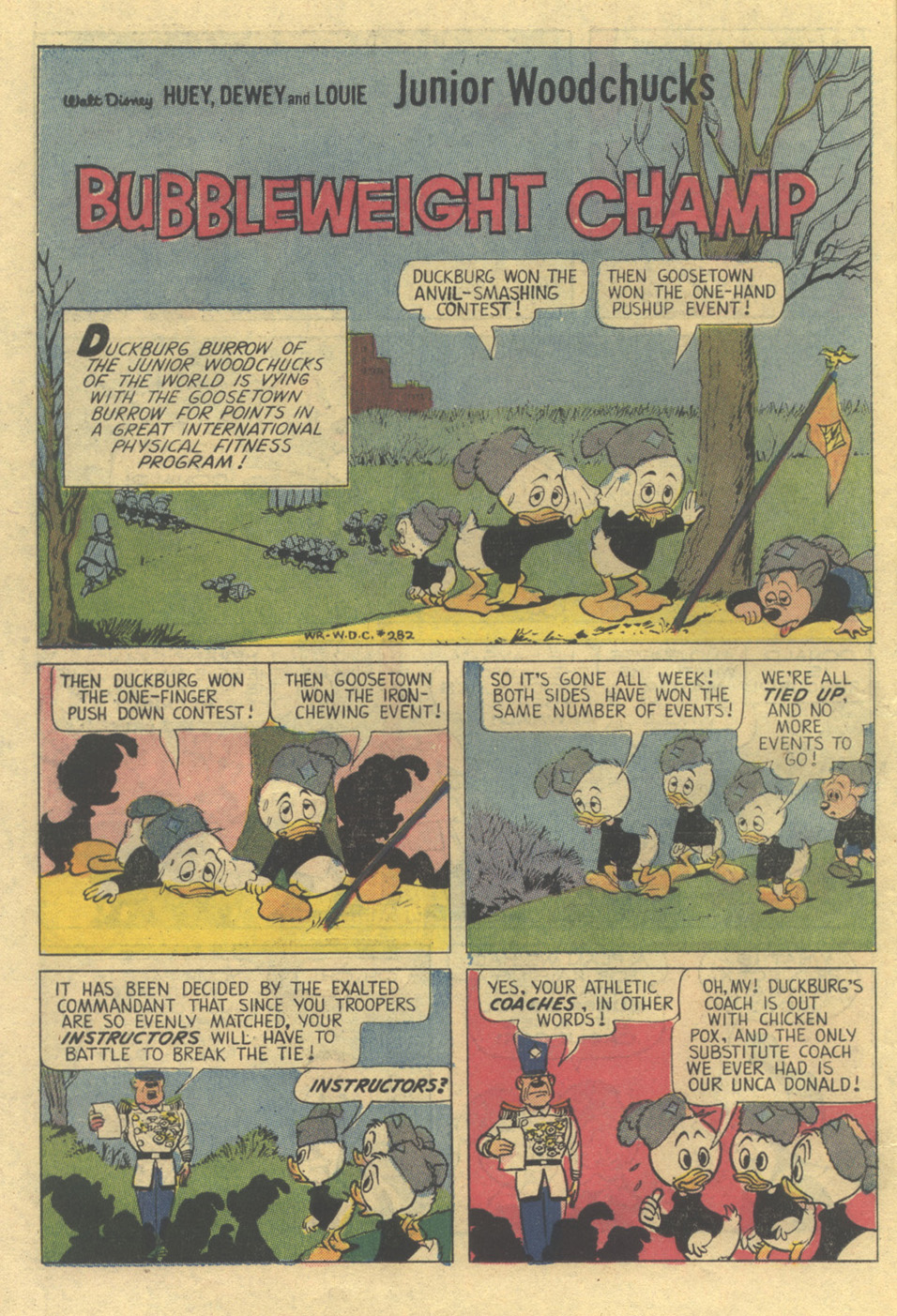Read online Huey, Dewey, and Louie Junior Woodchucks comic -  Issue #22 - 22