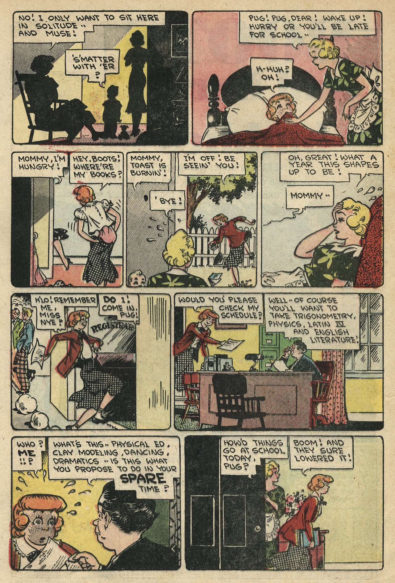 Read online Boots and Her Buddies (1955) comic -  Issue #3 - 4