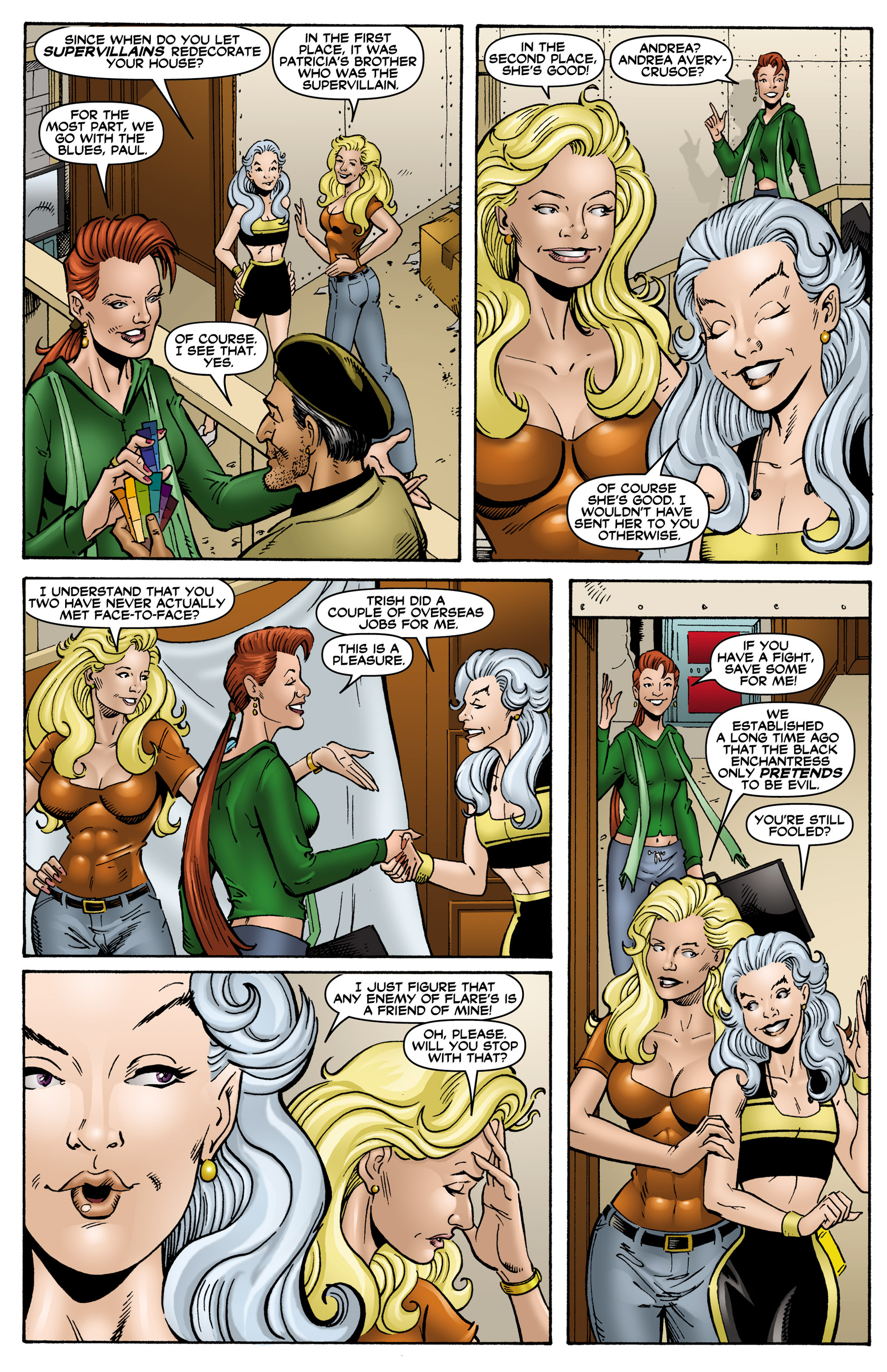Read online Flare (2004) comic -  Issue #22 - 9