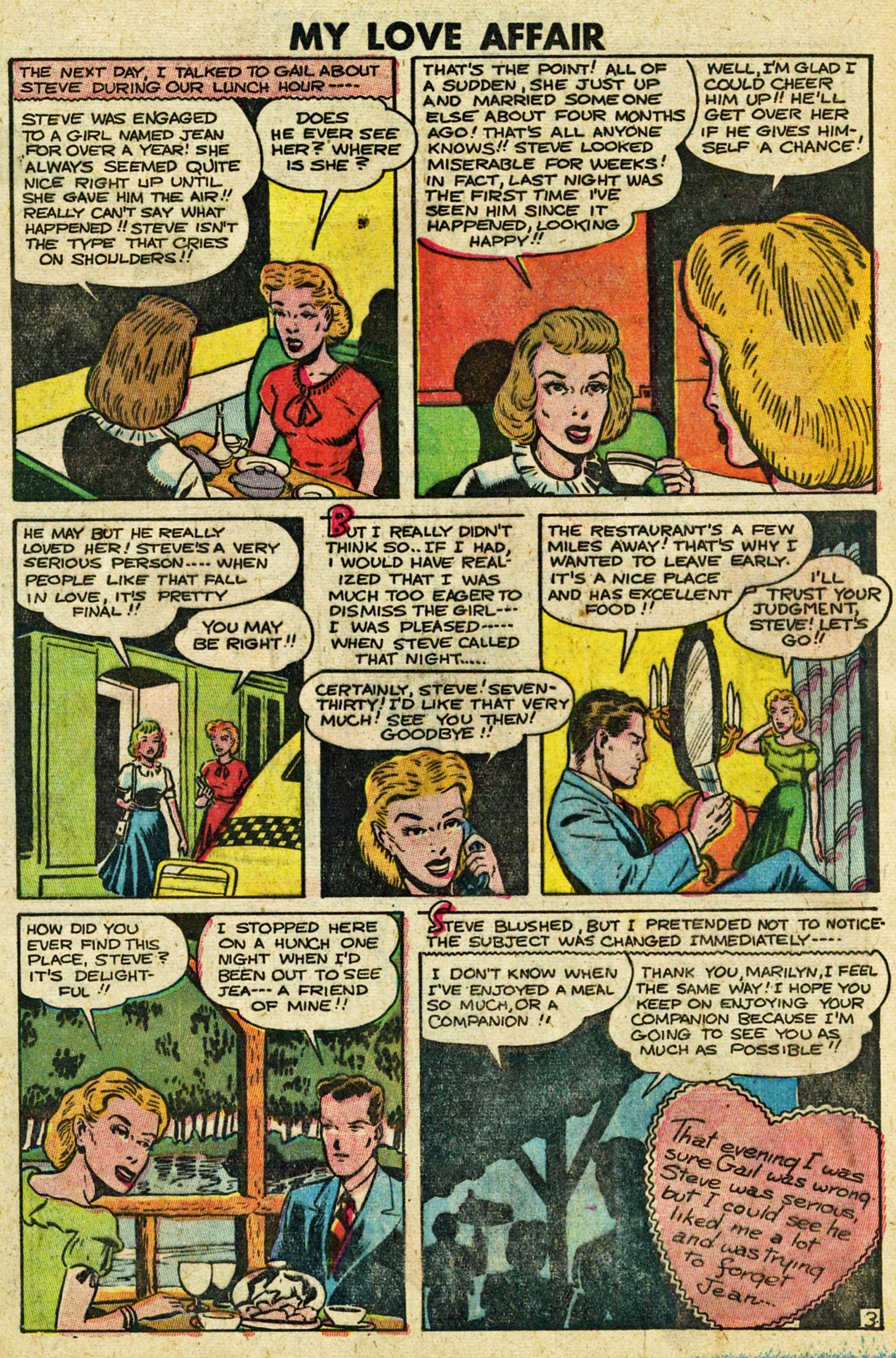 Read online My Love Affair comic -  Issue #2 - 14