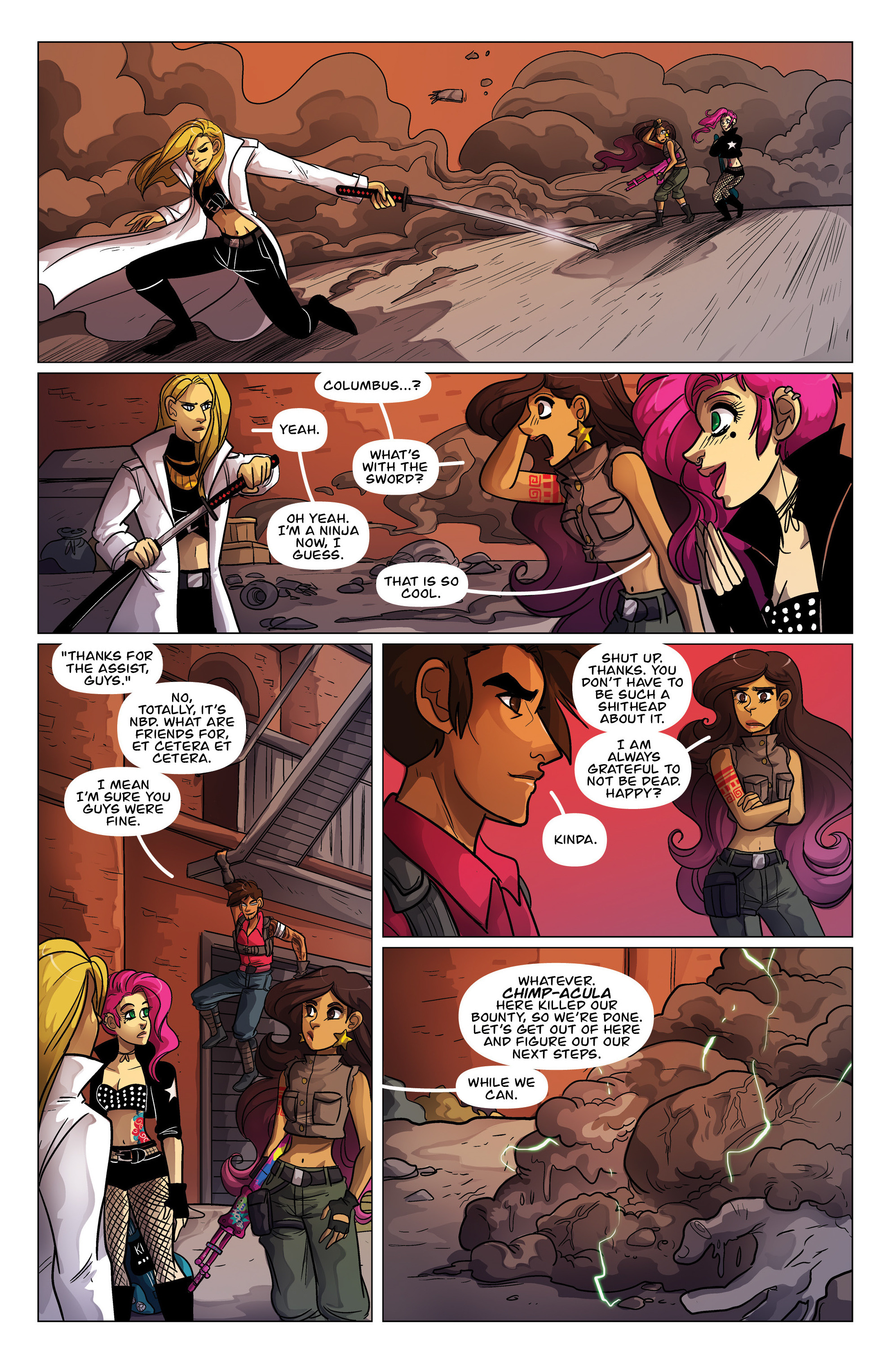 Read online Kim & Kim comic -  Issue #4 - 22