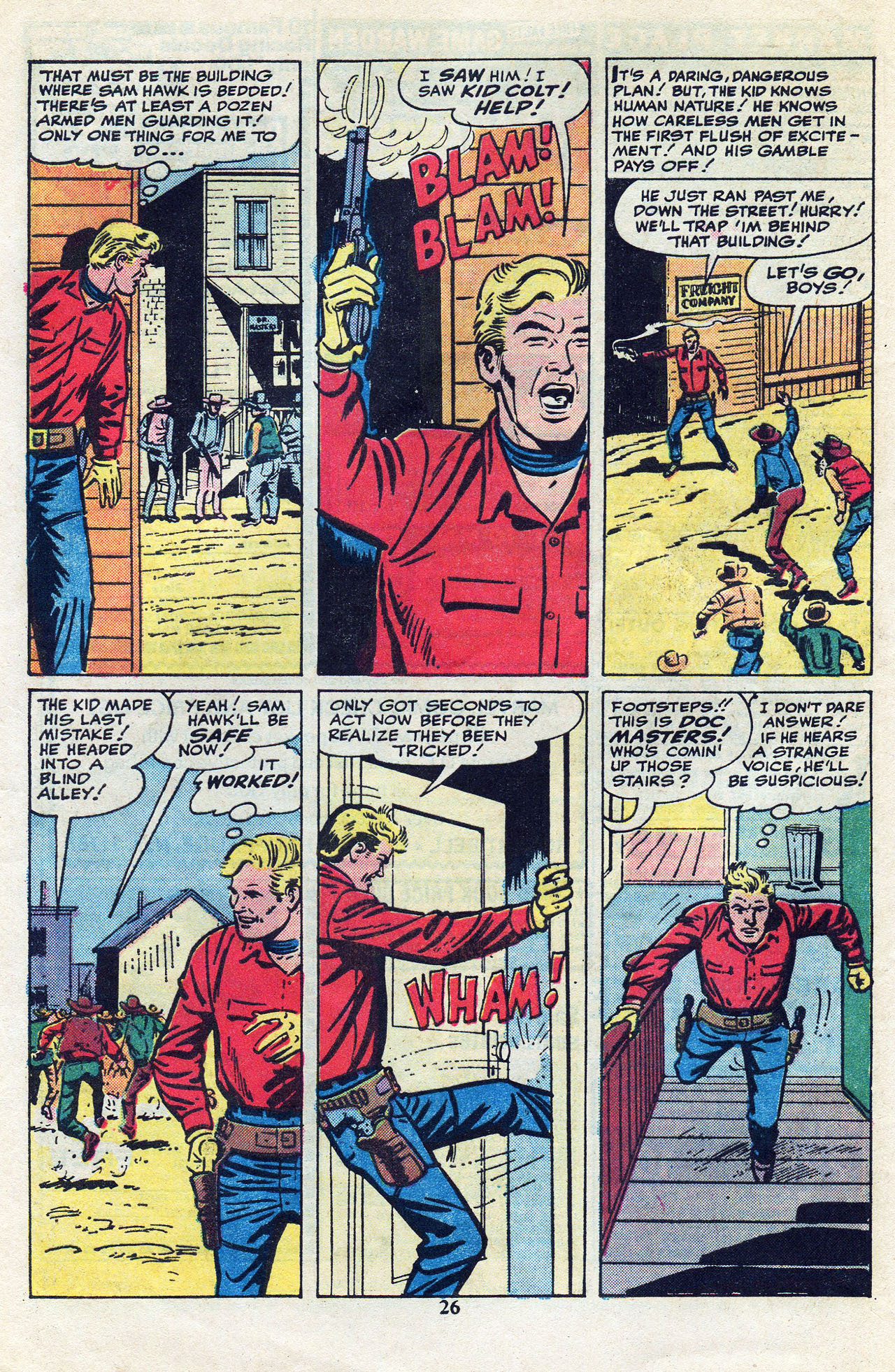 Read online Kid Colt Outlaw comic -  Issue #181 - 27