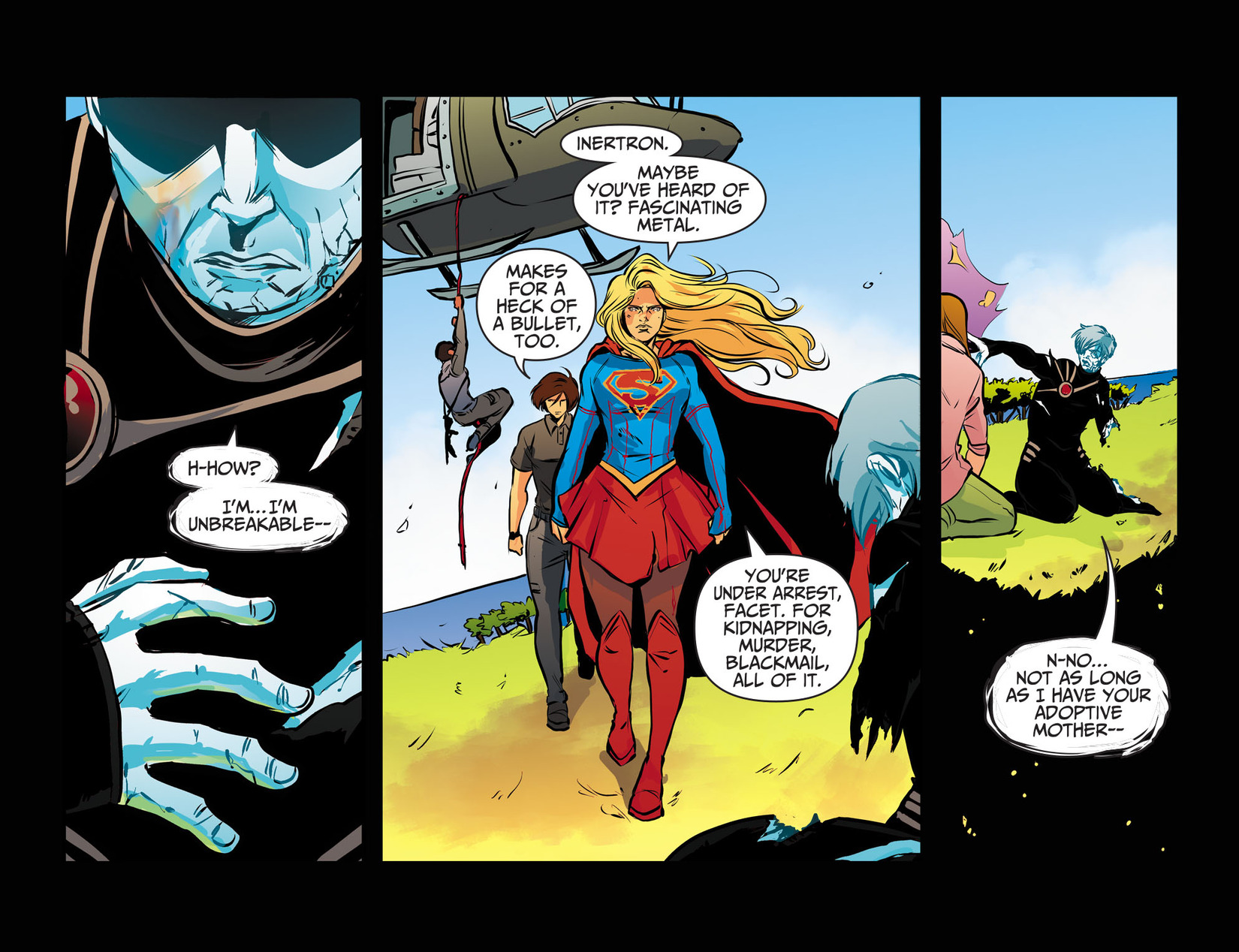 Read online Adventures of Supergirl comic -  Issue #13 - 14