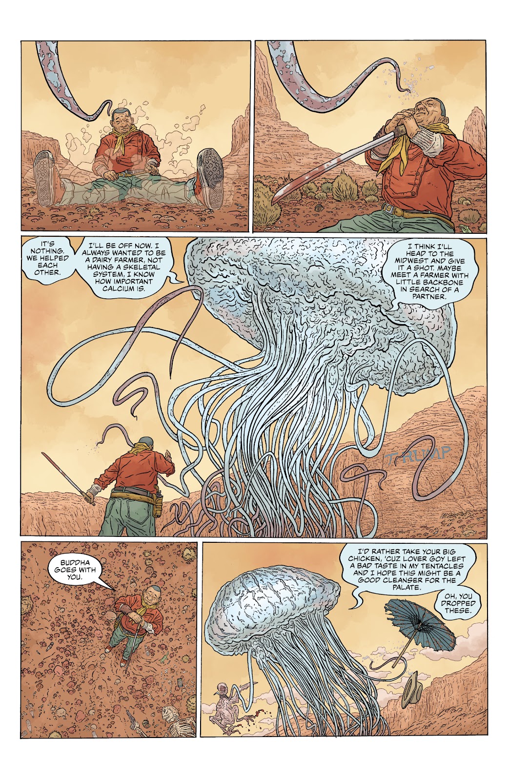 Shaolin Cowboy: Cruel to Be Kin issue 4 - Page 5
