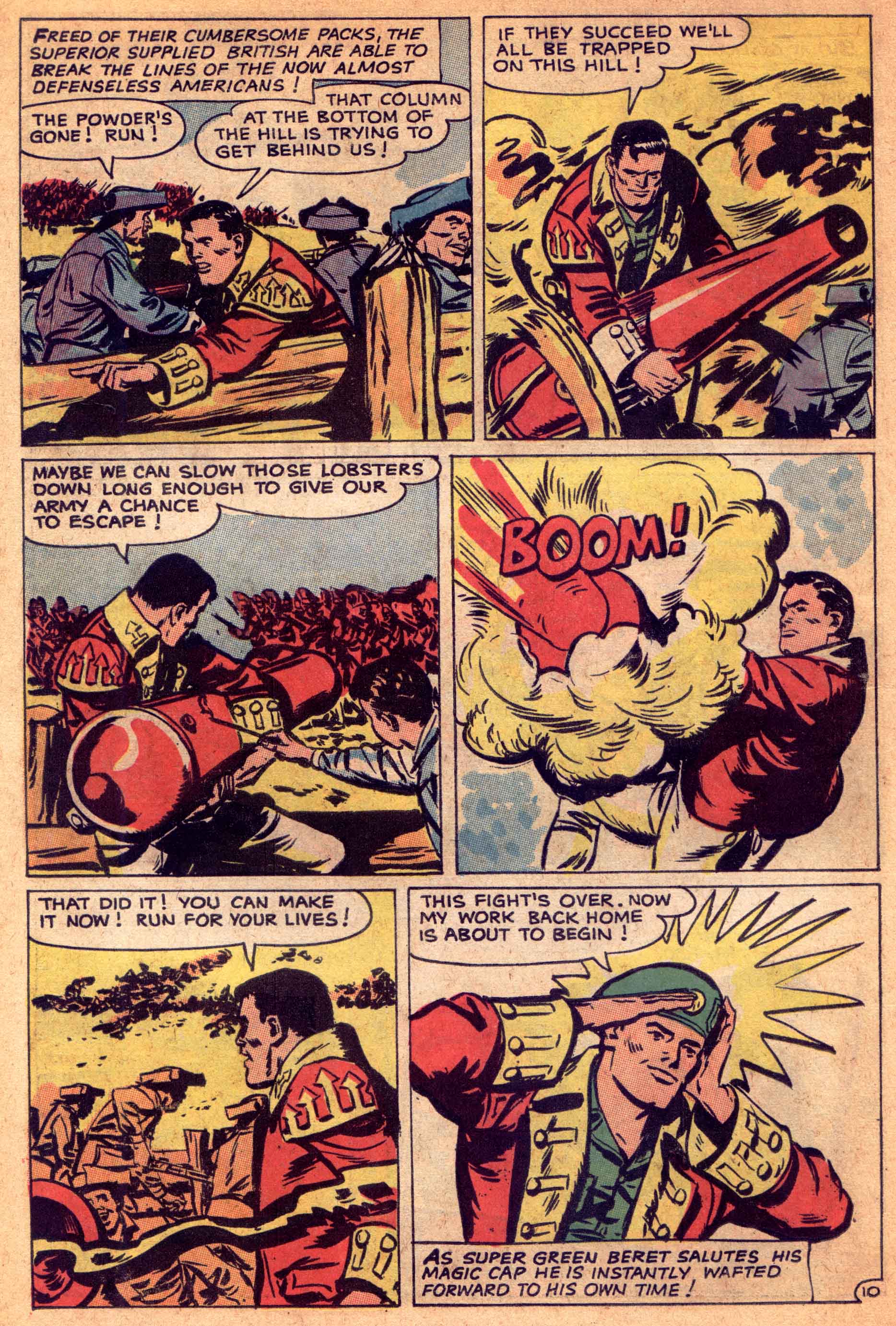 Read online Super Green Beret comic -  Issue #2 - 41