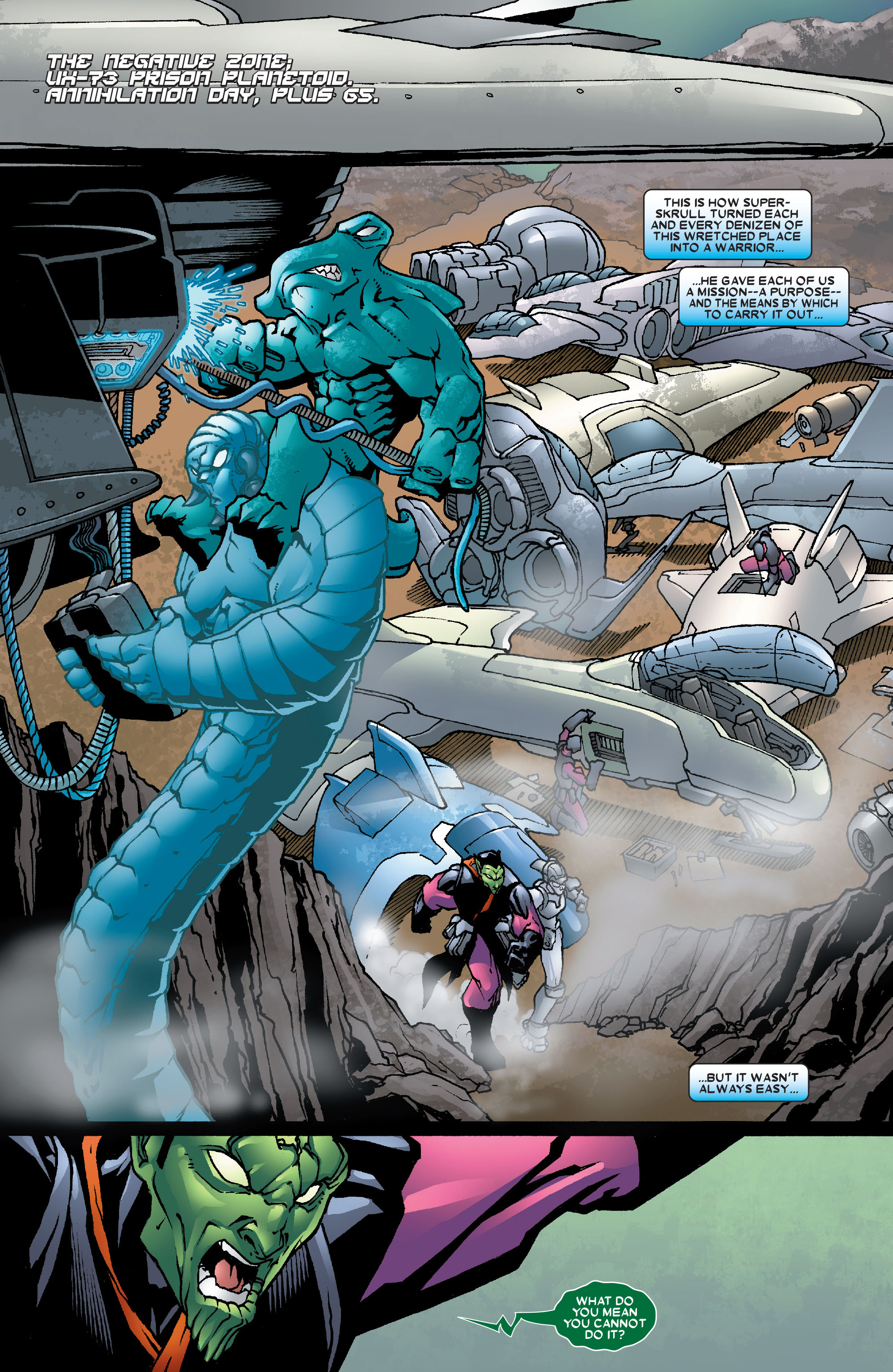 Read online Annihilation: Super-Skrull comic -  Issue #3 - 6
