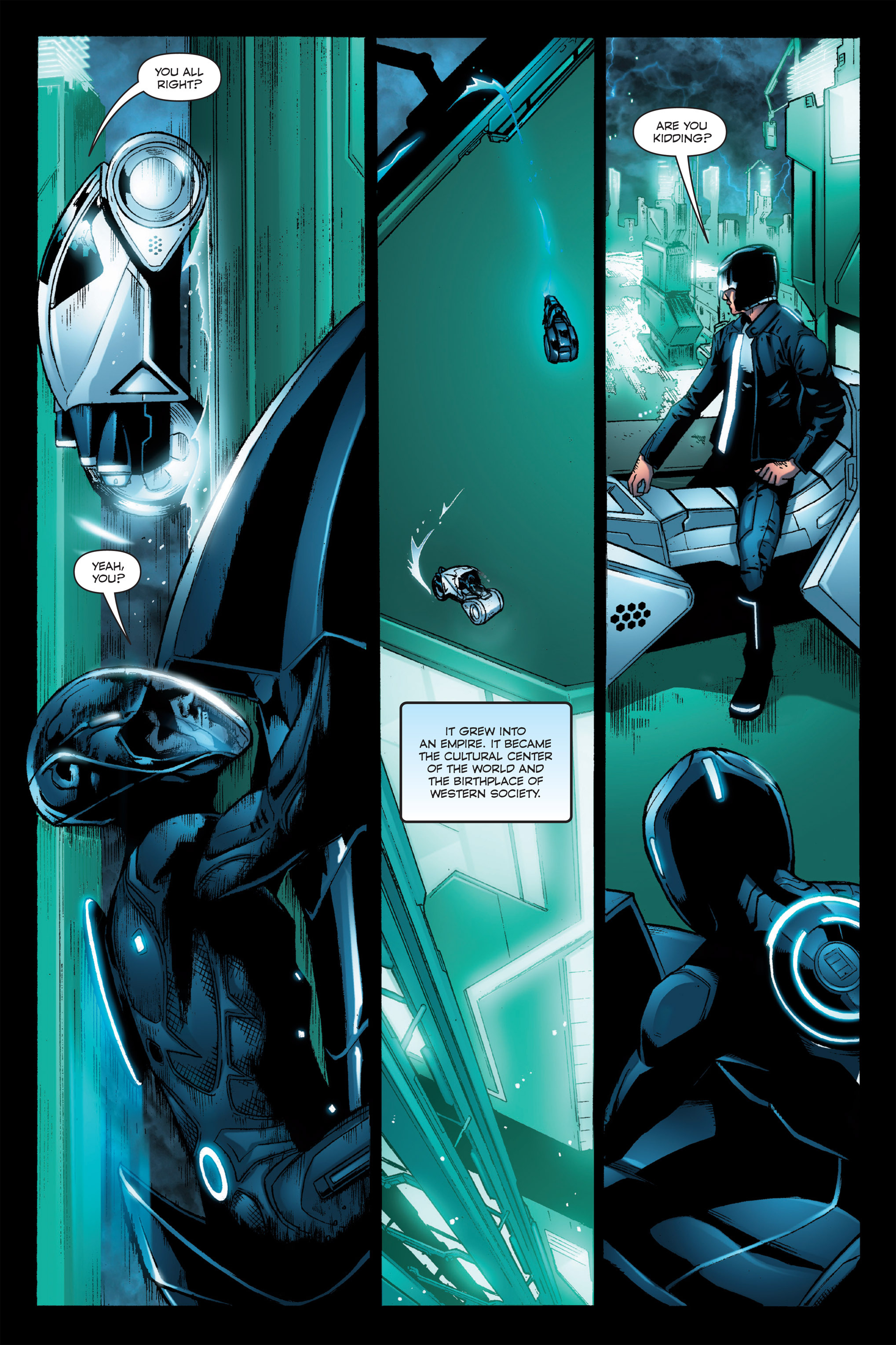 Read online TRON: Betrayal comic -  Issue # TPB - 18