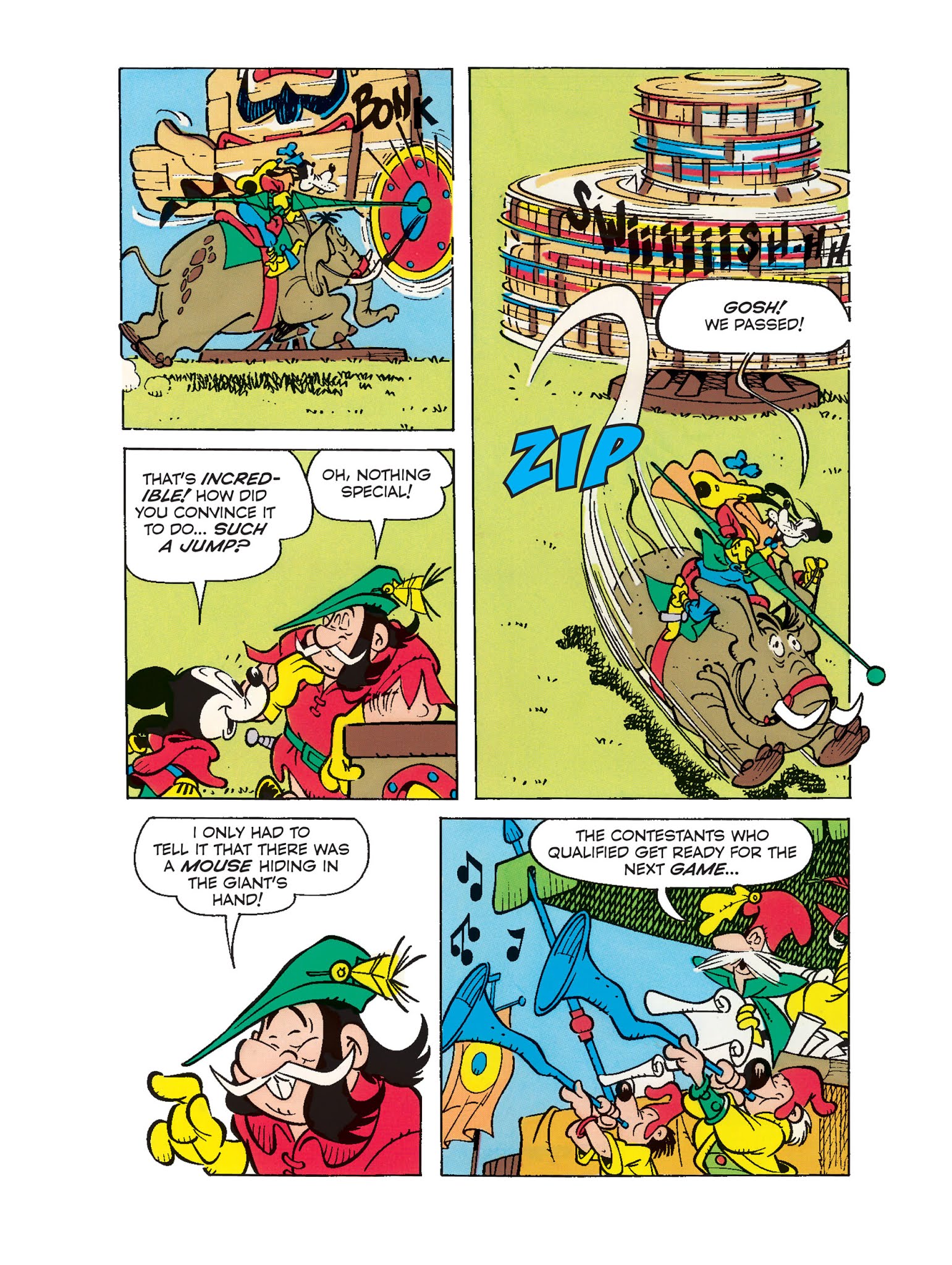 Read online Mickey Mouse and the Argaar Tournament: Return to the Land of Adventure comic -  Issue #2 - 16