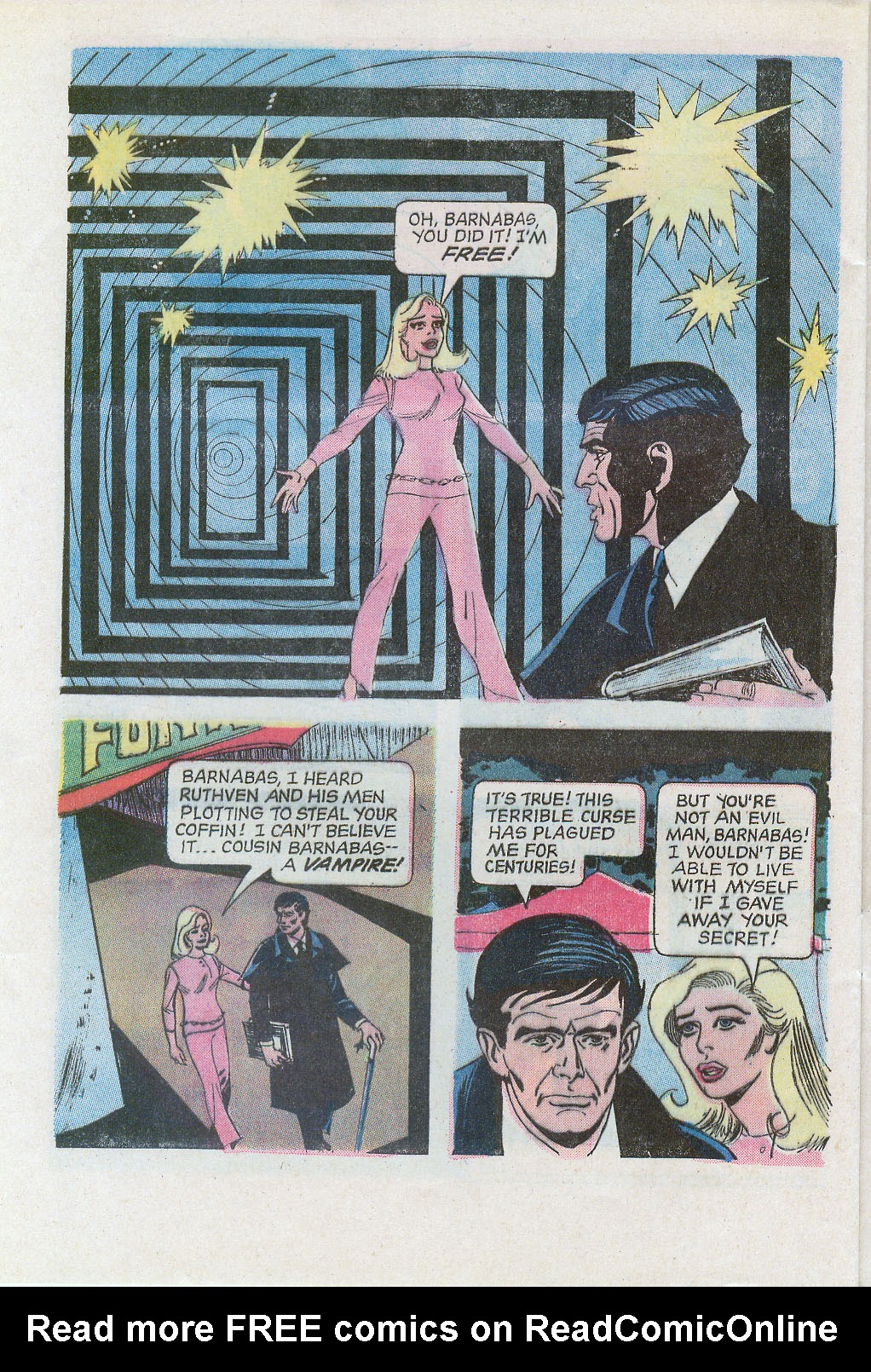 Read online Dark Shadows (1969) comic -  Issue #21 - 32