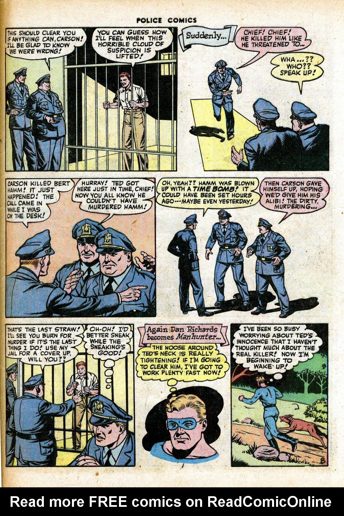 Read online Police Comics comic -  Issue #63 - 55