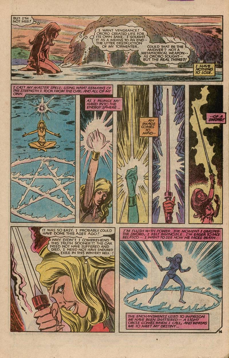 Read online Magik (Illyana and Storm Limited Series) comic -  Issue #4 - 15