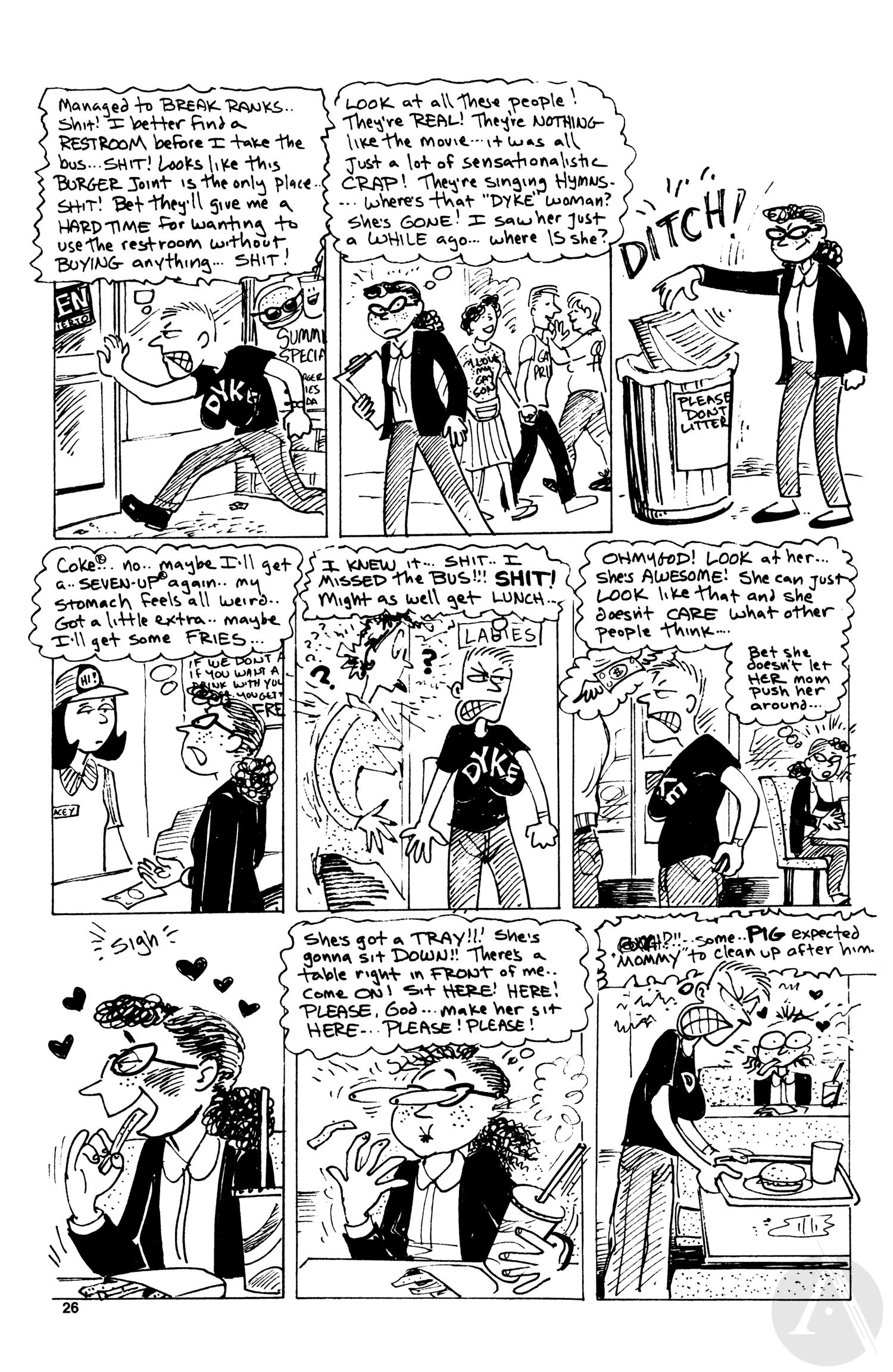 Read online Bitchy Butch: World's Angriest Dyke comic -  Issue # TPB - 32