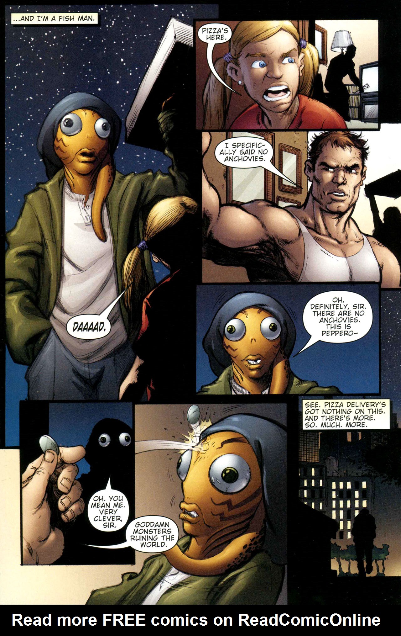 Read online Urban Monsters comic -  Issue #1 - 4