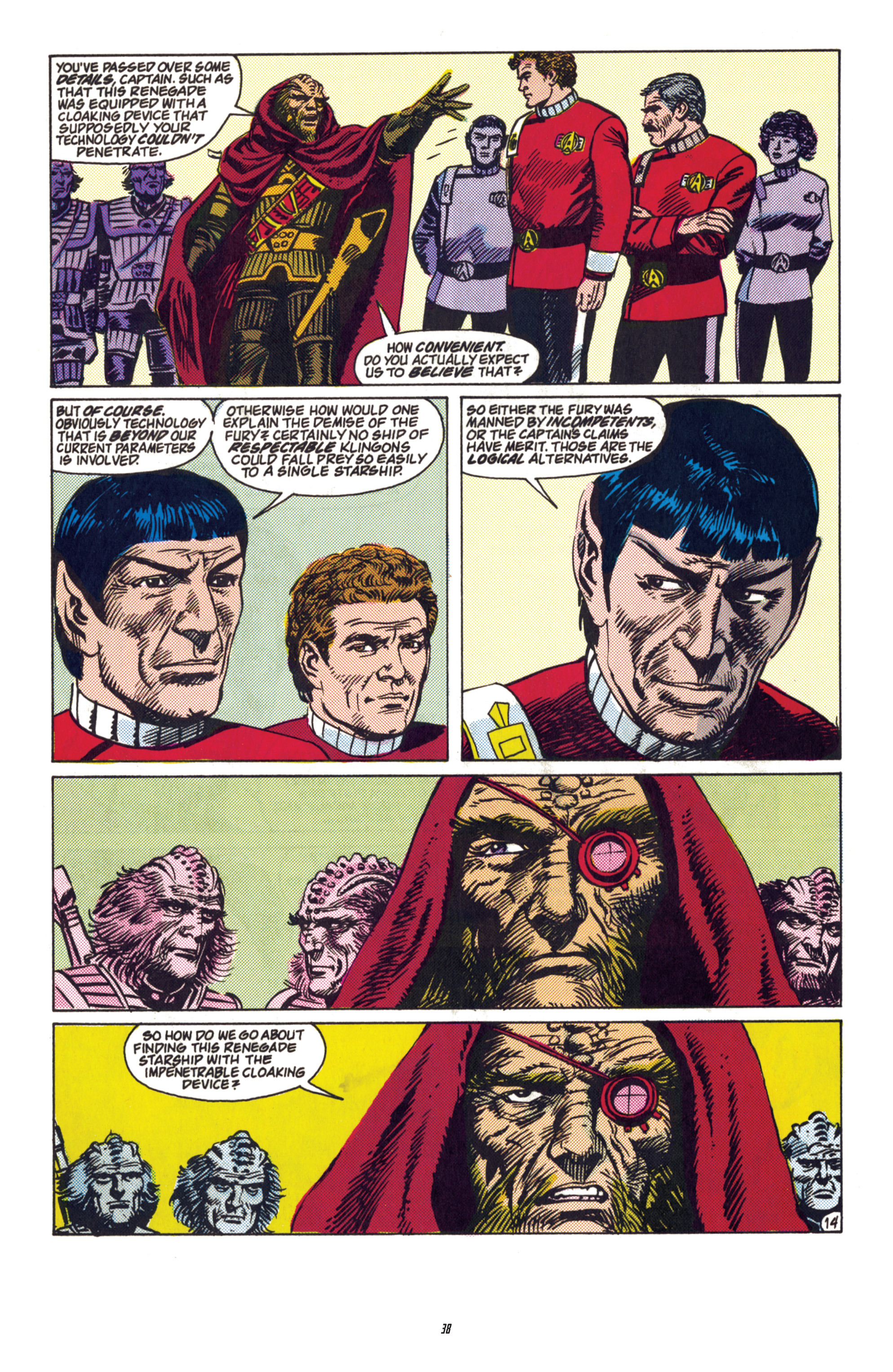 Read online Star Trek Classics comic -  Issue #5 - 37