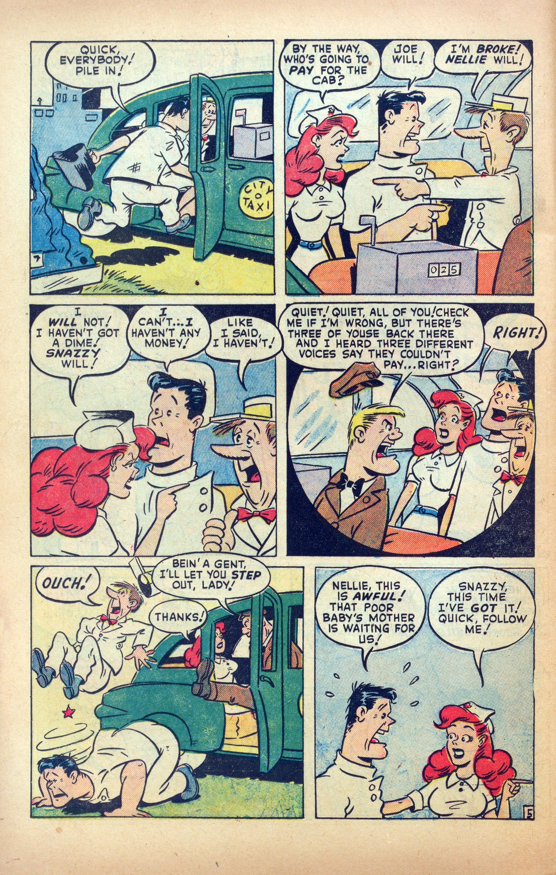 Read online Nellie The Nurse (1945) comic -  Issue #25 - 24