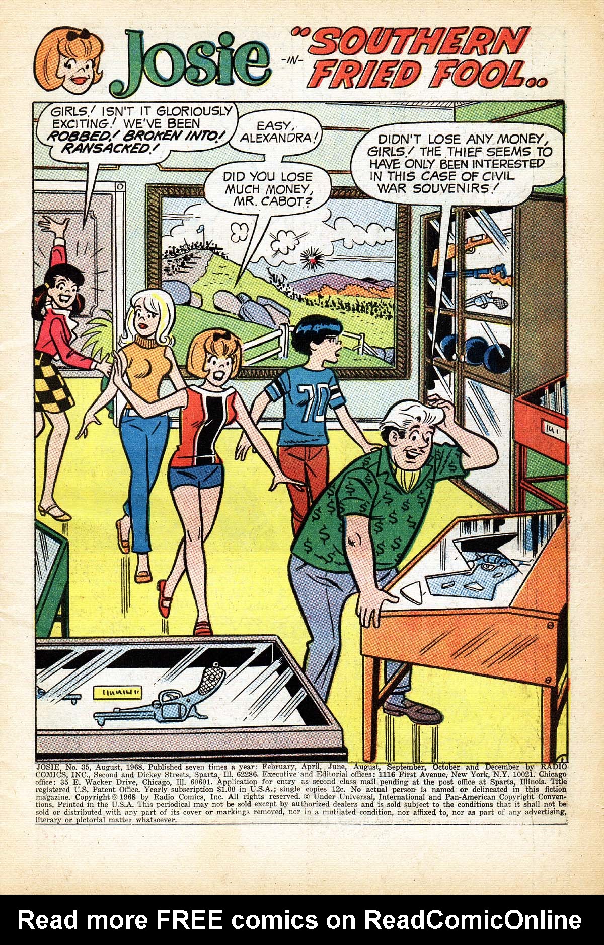 Read online Josie comic -  Issue #35 - 3