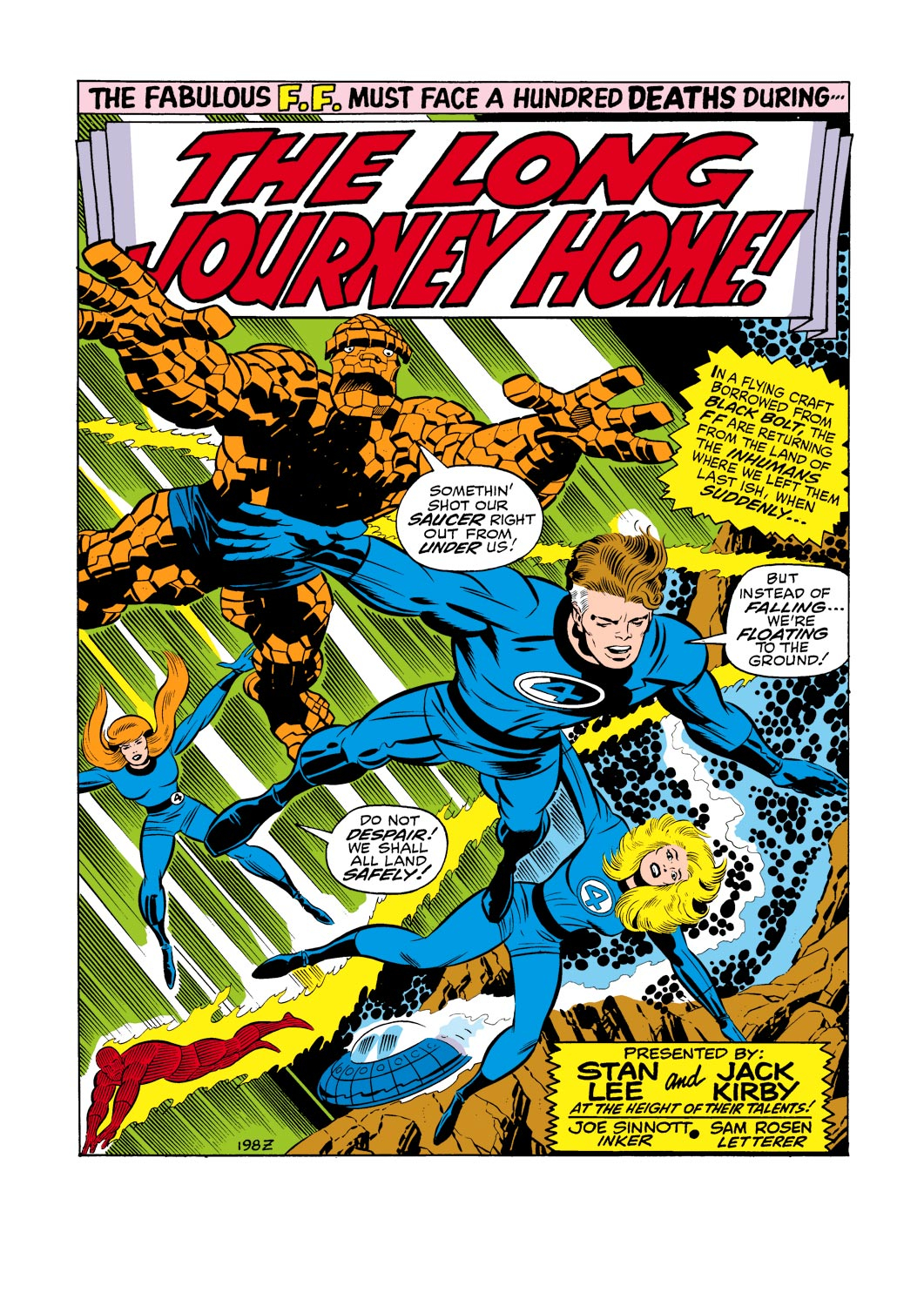 Read online Fantastic Four (1961) comic -  Issue #100 - 2