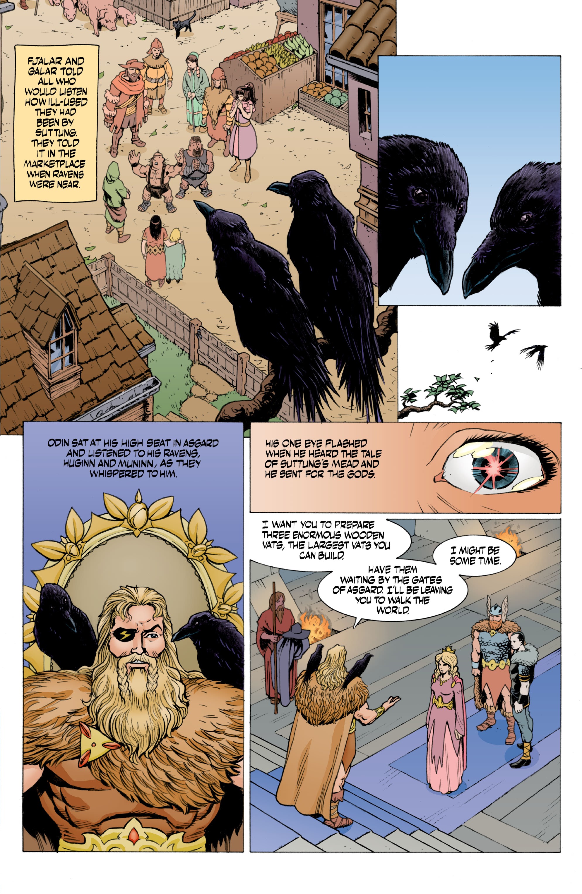Read online Norse Mythology II comic -  Issue #1 - 17