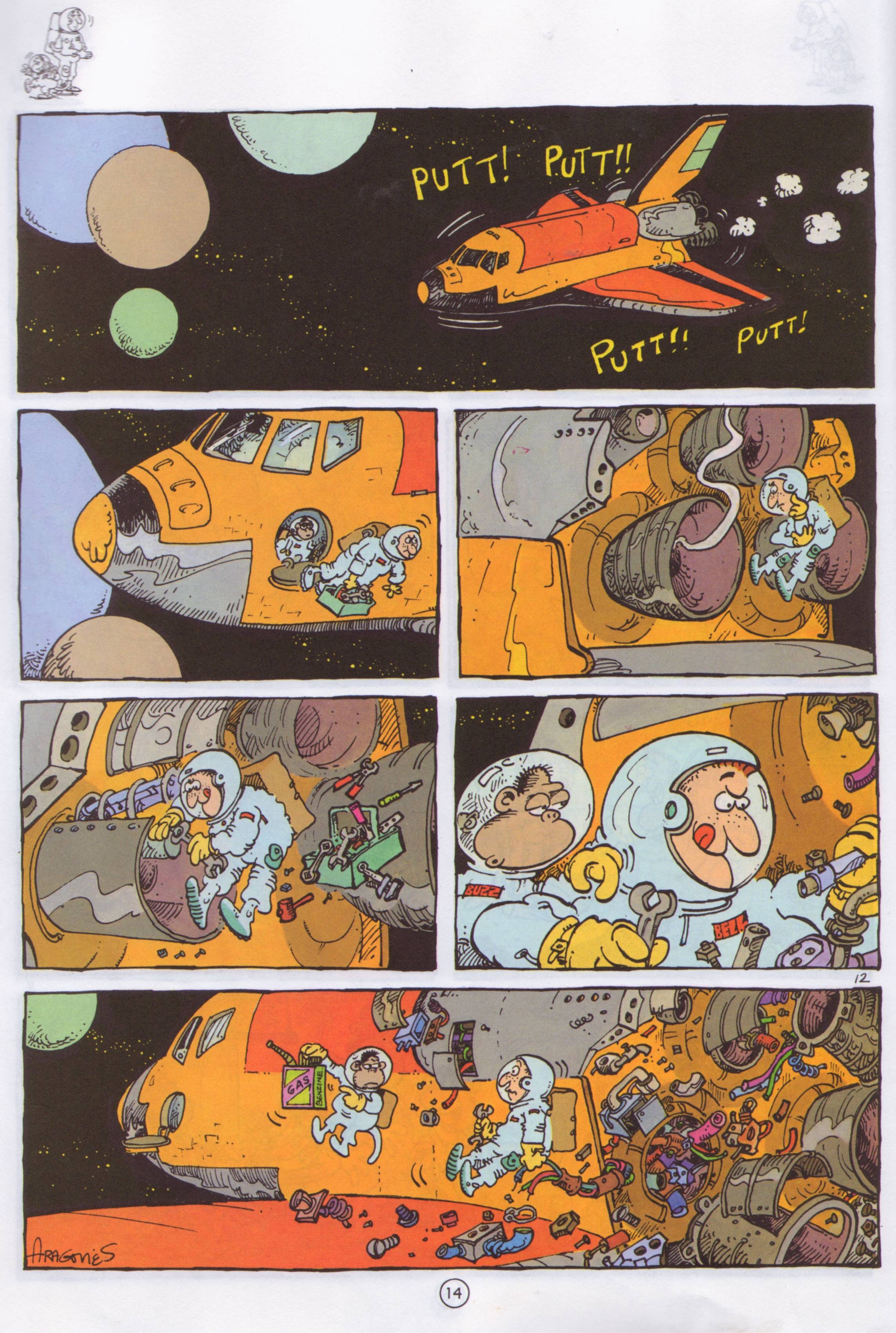 Read online Buzz & Bell, Space Cadets comic -  Issue # Full - 14
