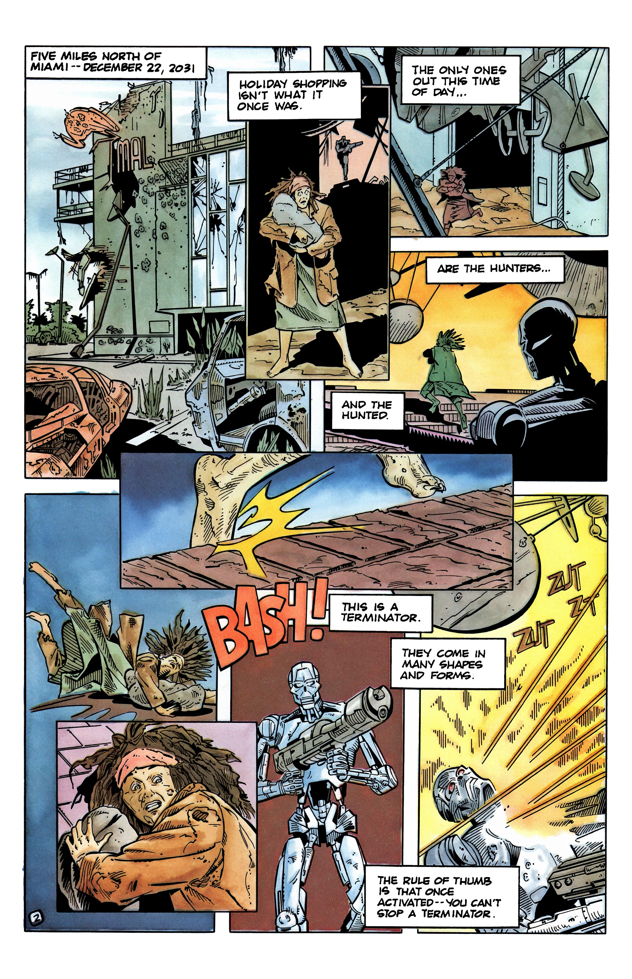 Read online The Terminator (1988) comic -  Issue #1 - 4