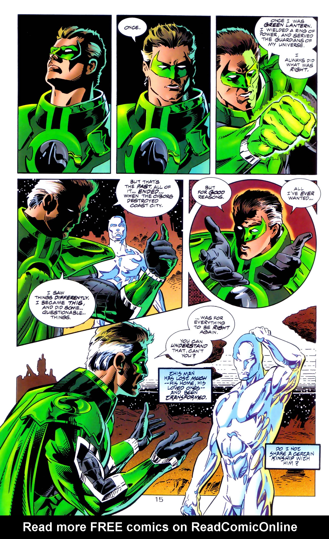 Read online Green Lantern/Silver Surfer: Unholy Alliances comic -  Issue # Full - 18