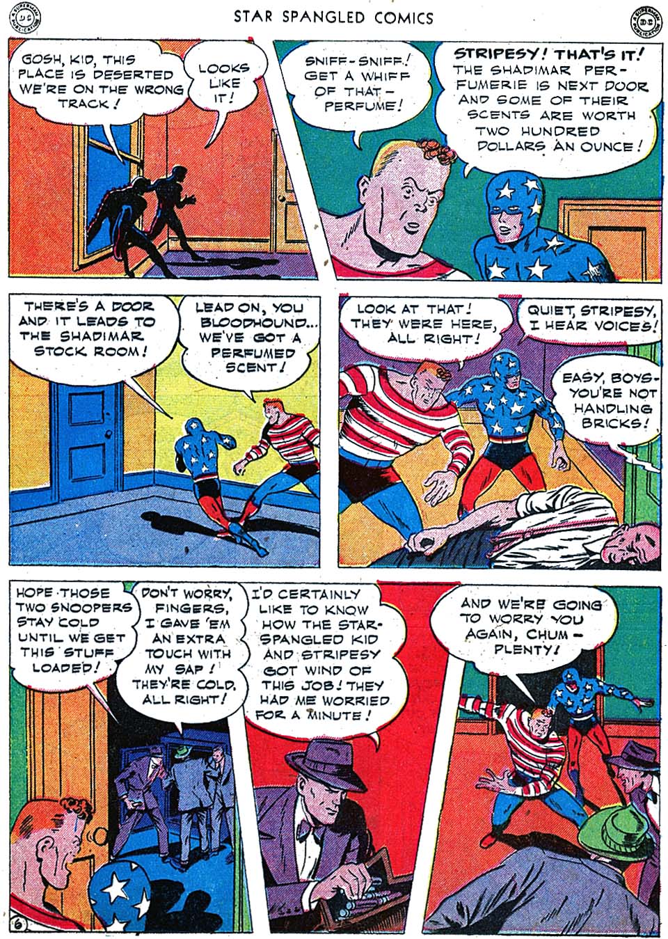 Read online Star Spangled Comics comic -  Issue #39 - 35