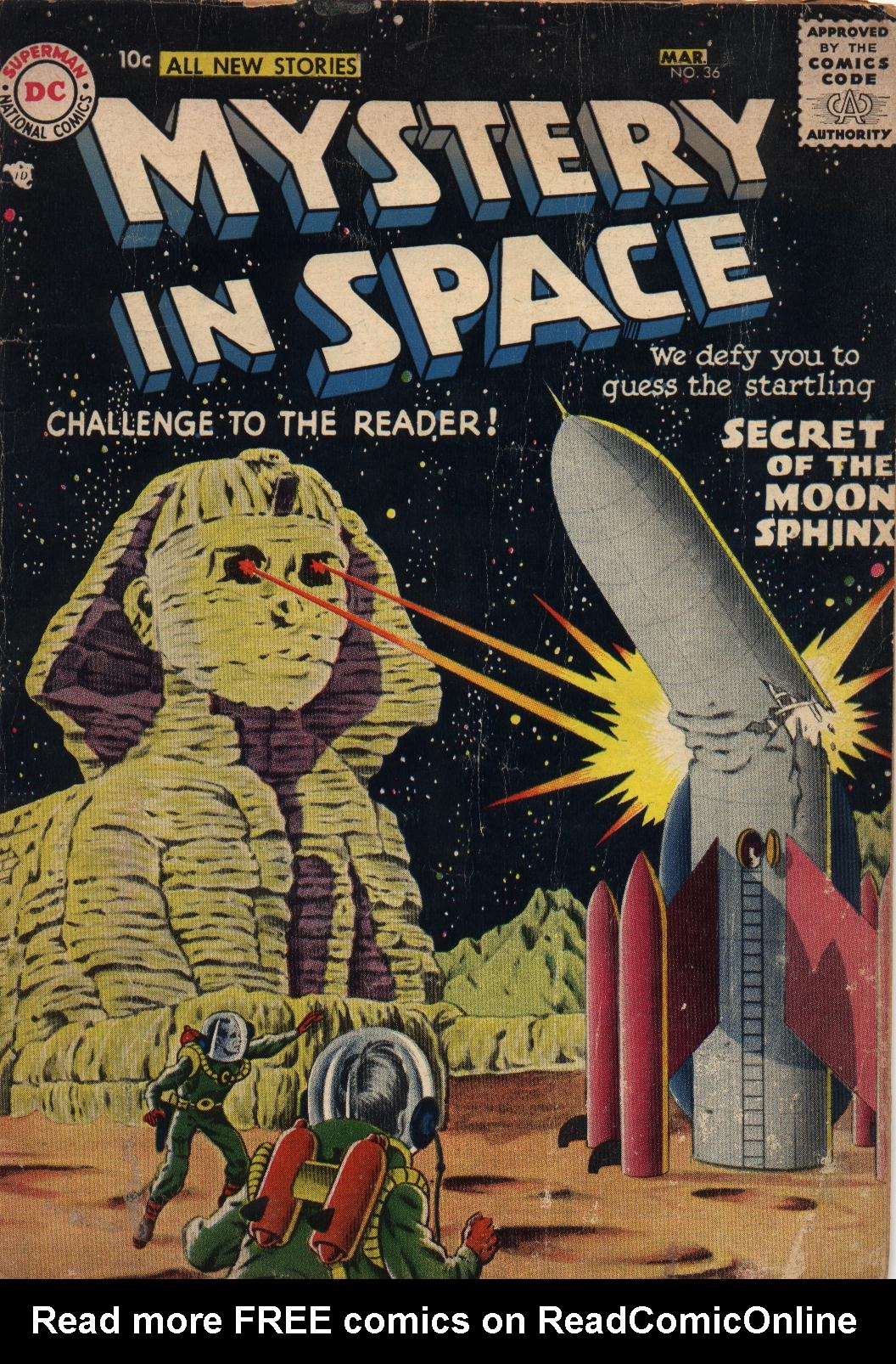 Read online Mystery in Space (1951) comic -  Issue #36 - 1