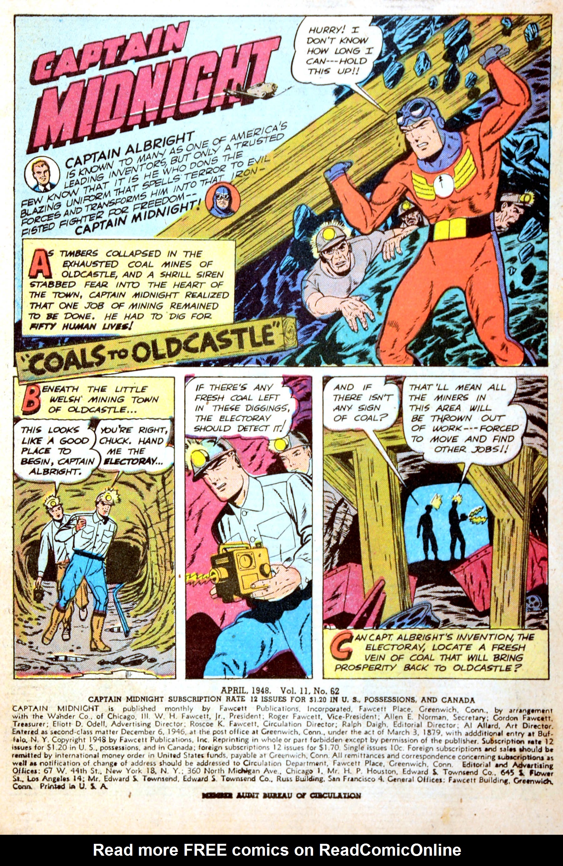 Read online Captain Midnight (1942) comic -  Issue #62 - 3
