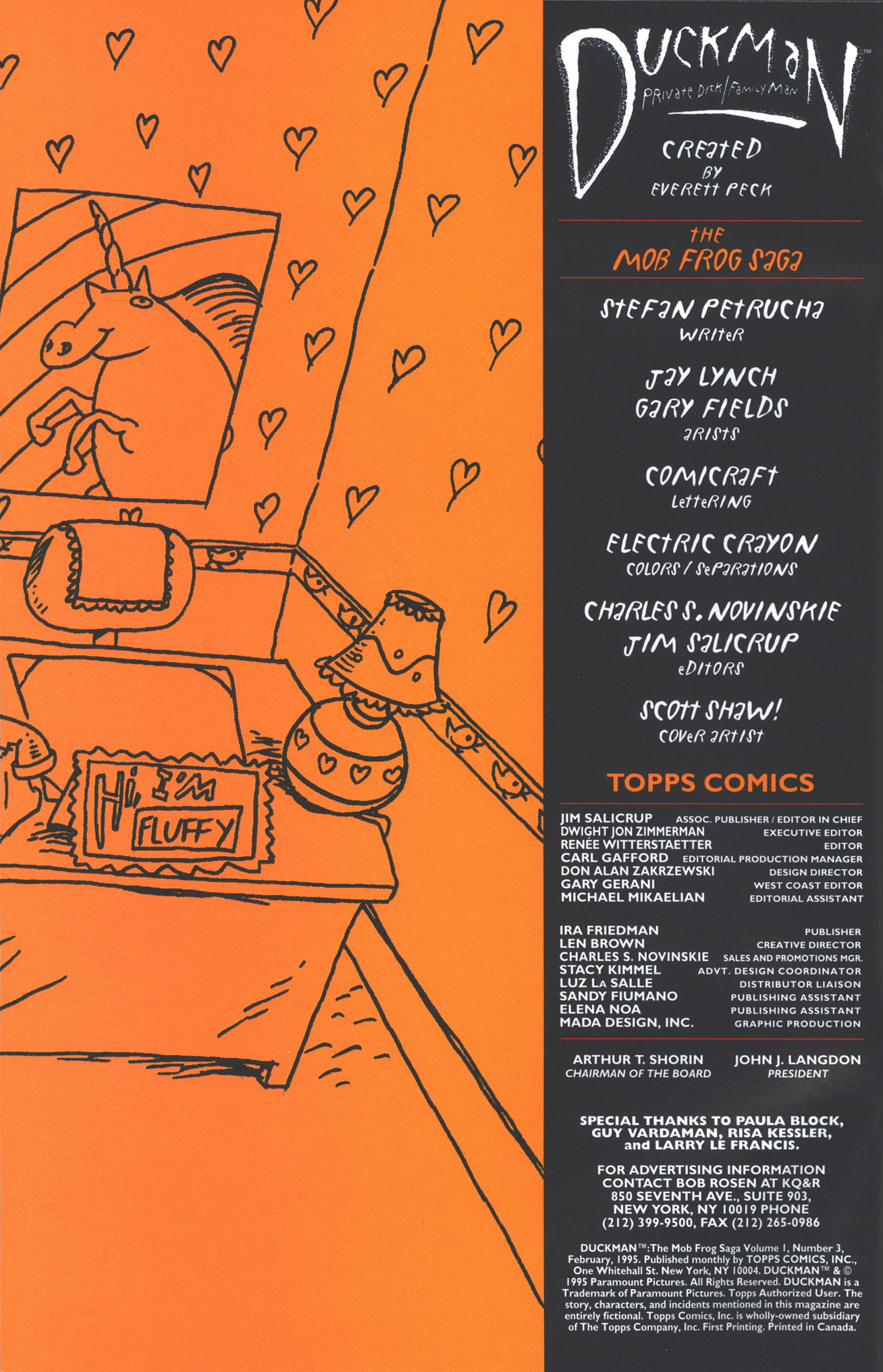 Read online Duckman : The Mob Frog Saga comic -  Issue #3 - 2