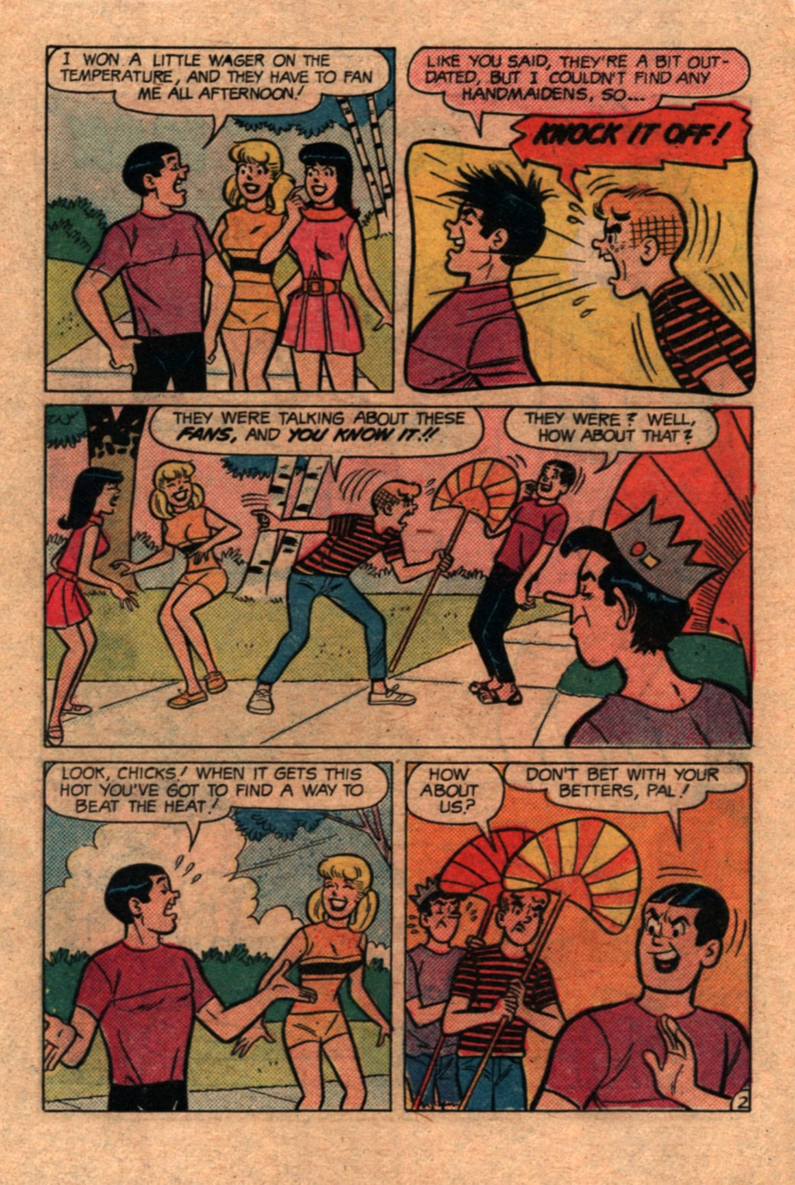 Read online Betty and Veronica Digest Magazine comic -  Issue #1 - 112