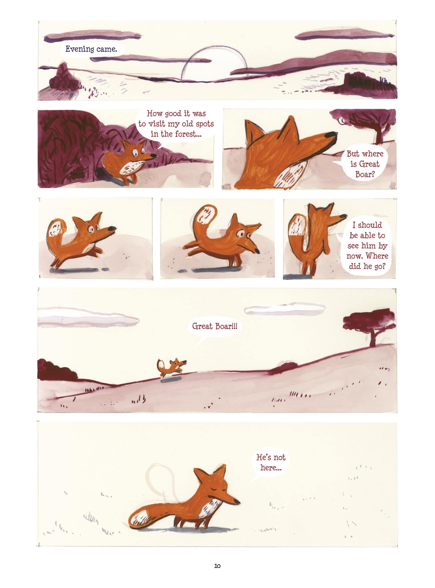 Read online Tiny Fox and Great Boar comic -  Issue #1 - 11