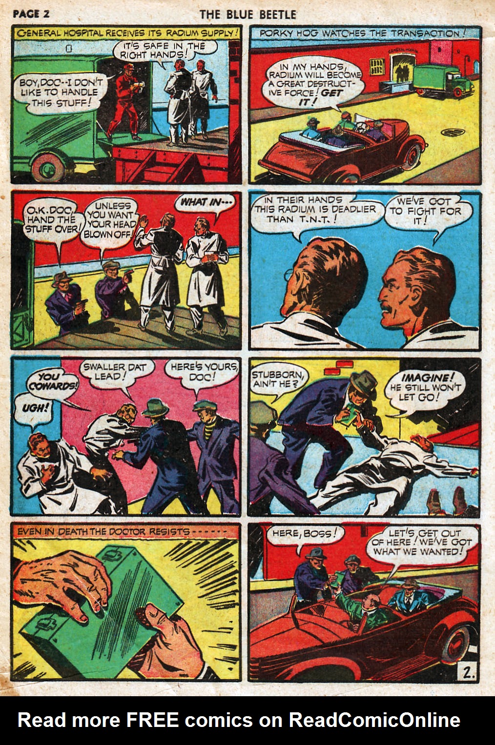 Read online The Blue Beetle comic -  Issue #8 - 4