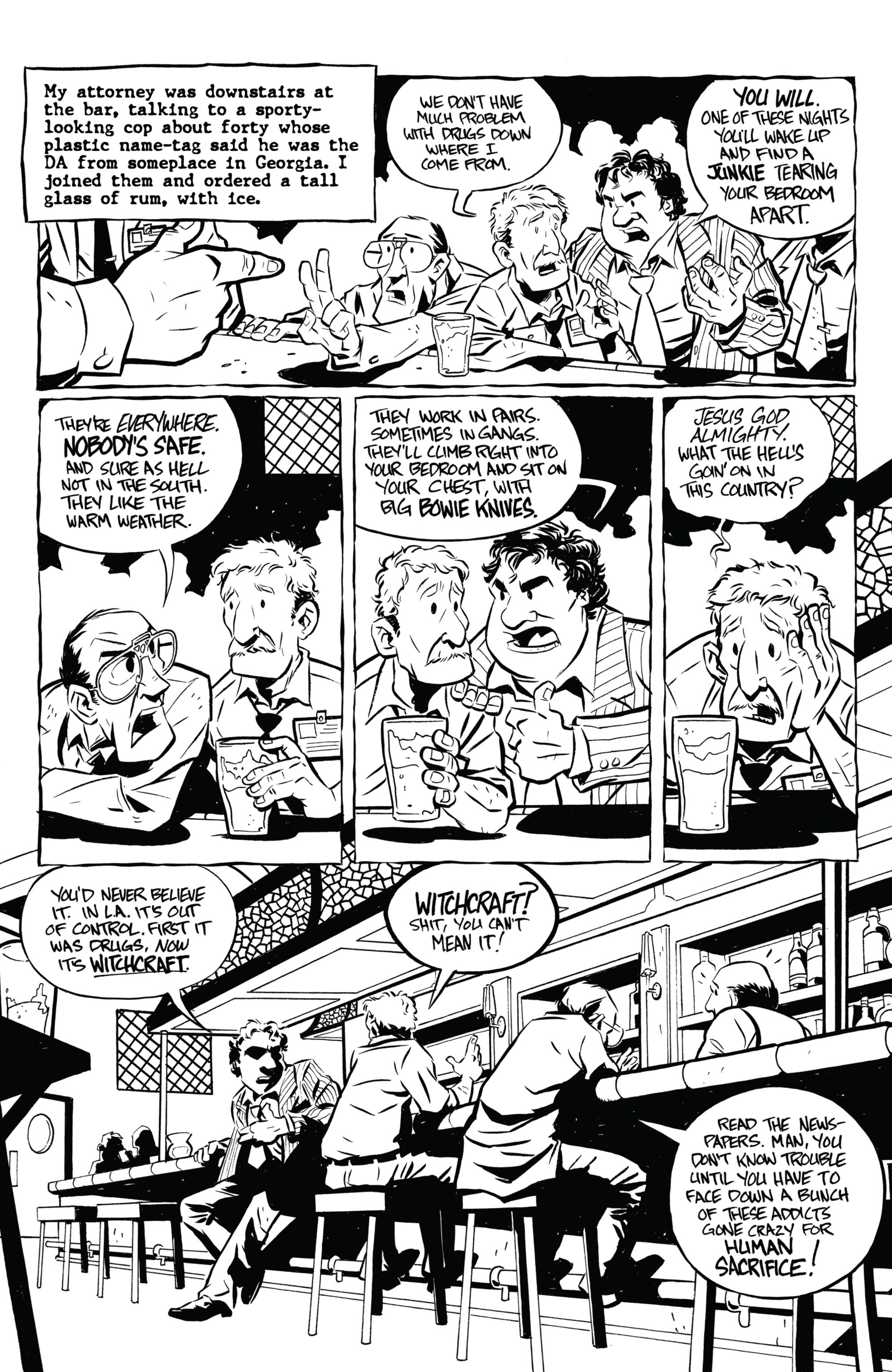 Read online Hunter S. Thompson's Fear and Loathing in Las Vegas comic -  Issue #4 - 8