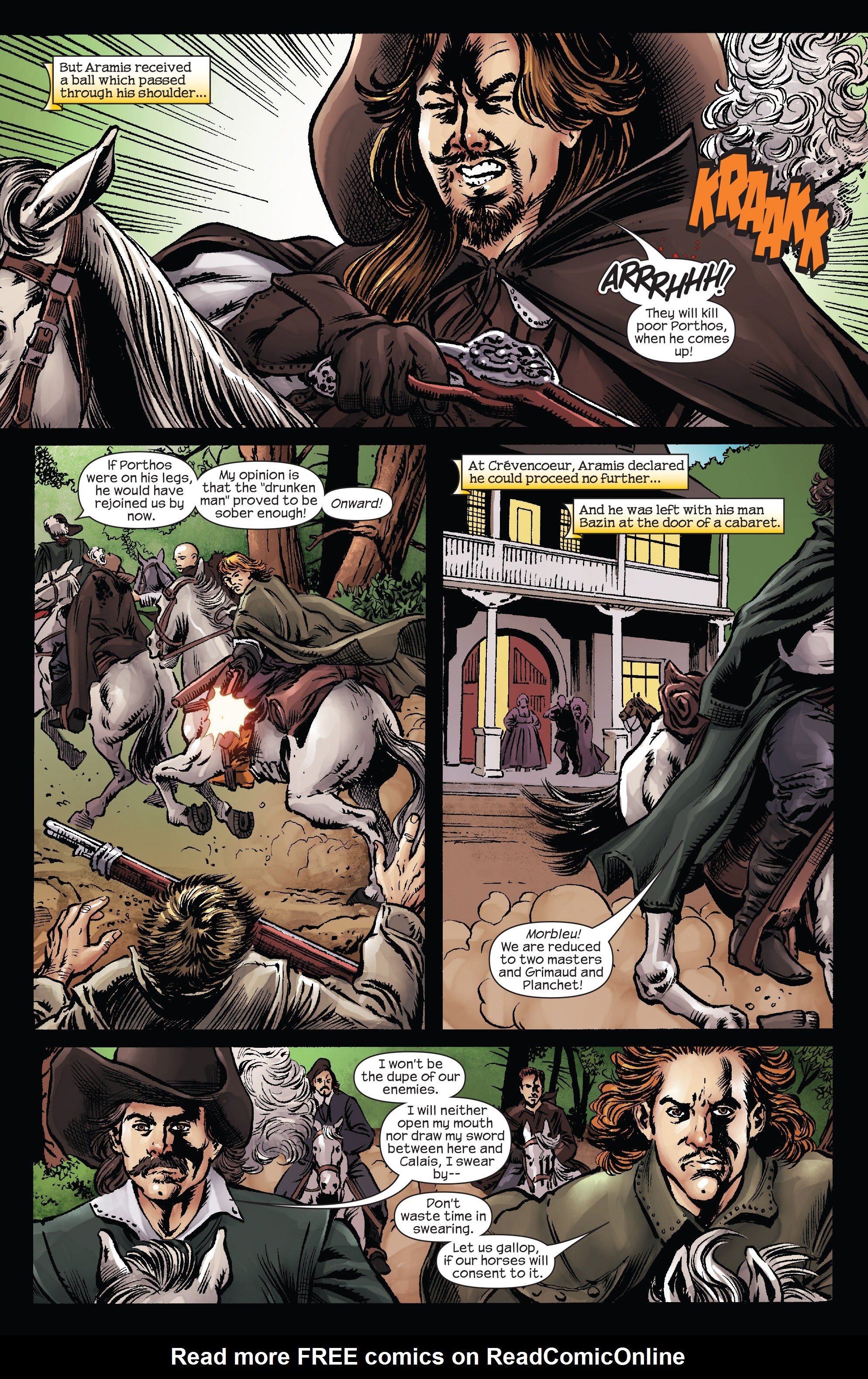 Read online Marvel Illustrated: The Three Musketeers comic -  Issue #2 - 20