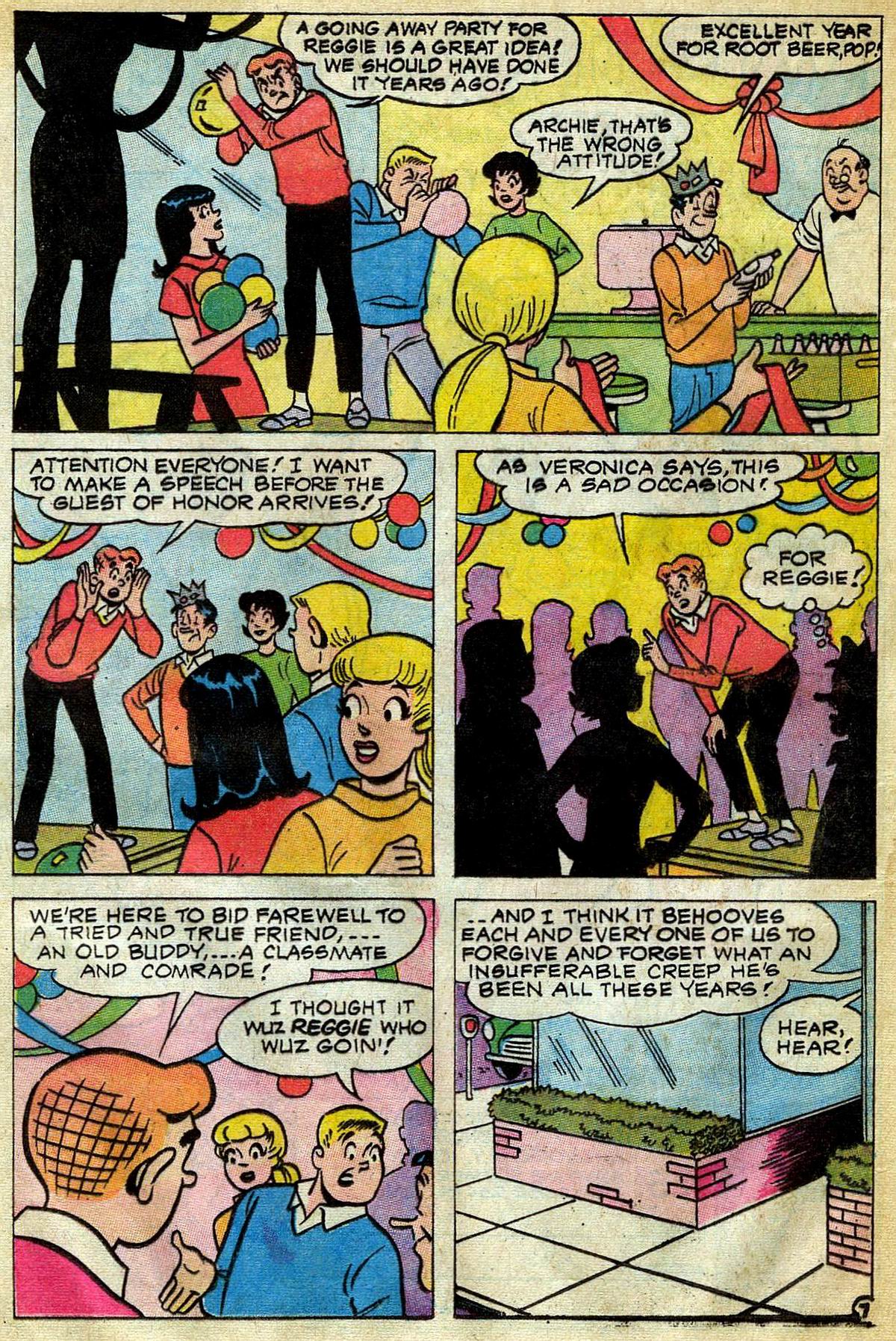 Read online Reggie and Me (1966) comic -  Issue #37 - 17