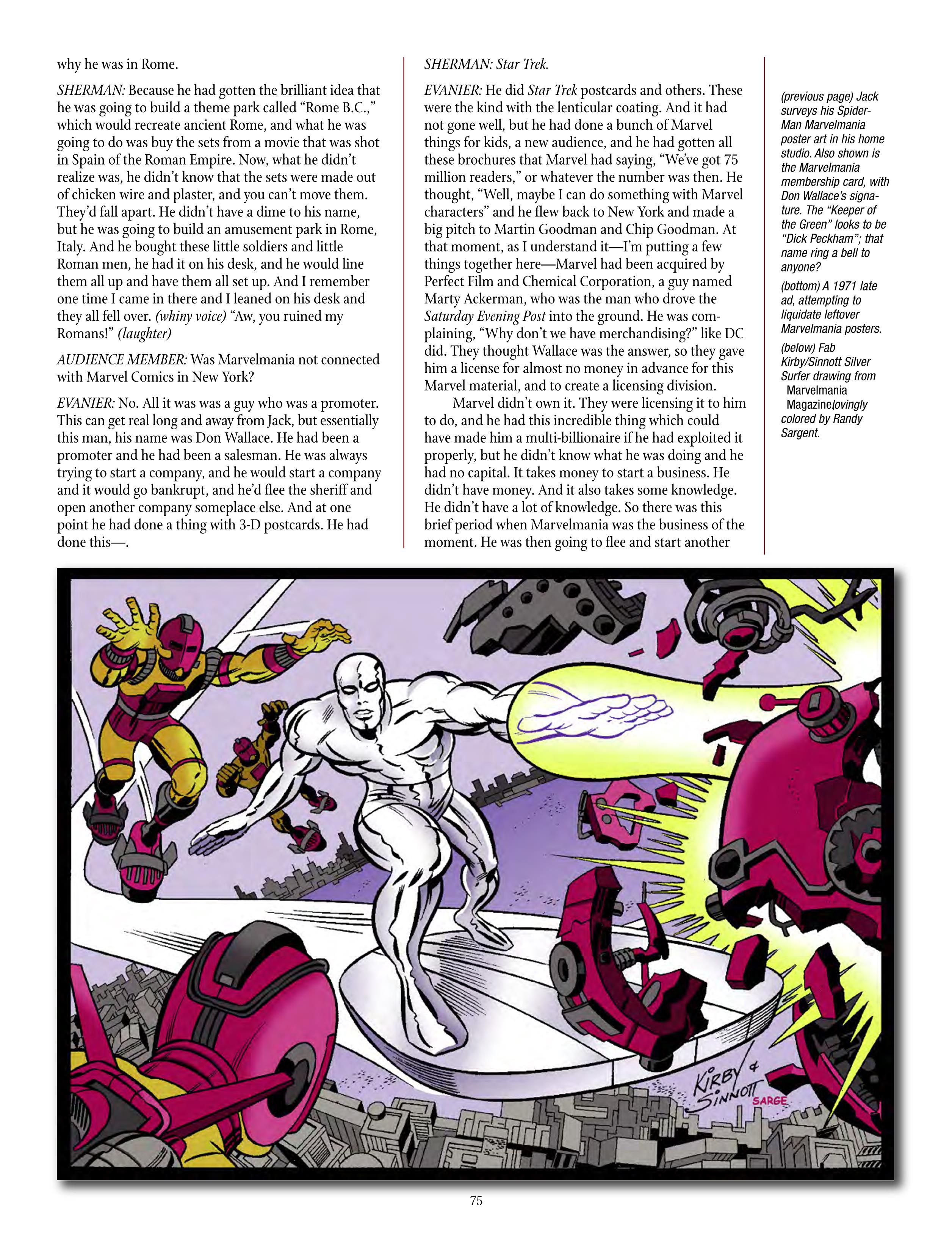 Read online The Jack Kirby Collector comic -  Issue #71 - 77