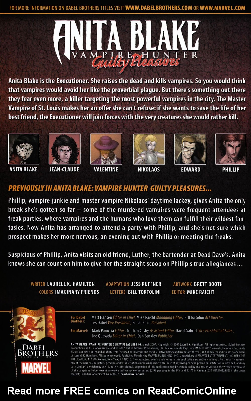 Anita Blake, Vampire Hunter: Guilty Pleasures issue 6 - Page 2