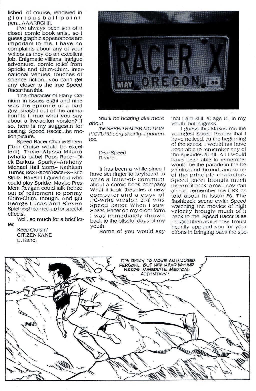 Read online Speed Racer (1987) comic -  Issue #13 - 32