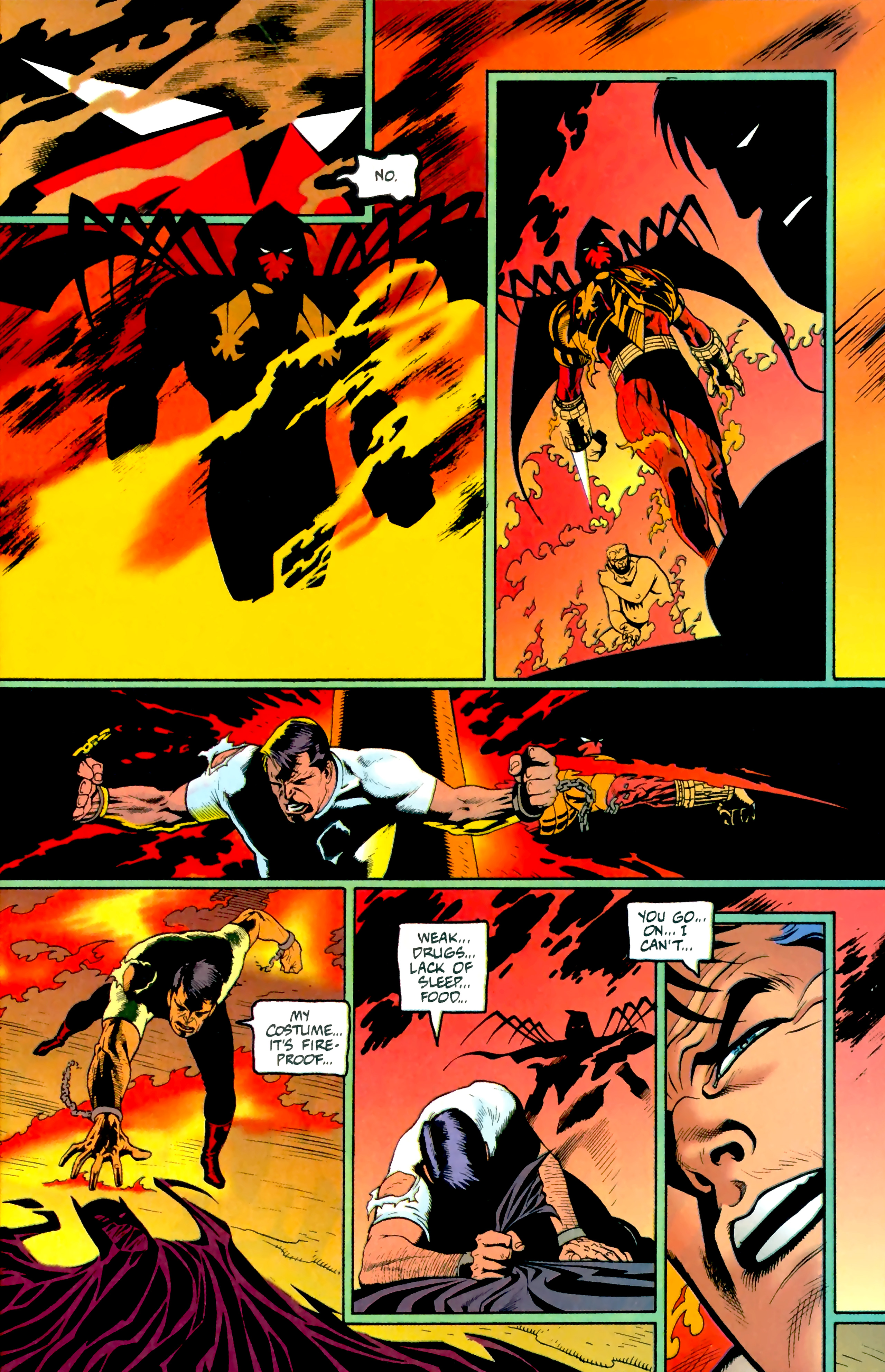 Read online Batman: Sword of Azrael comic -  Issue #4 - 21