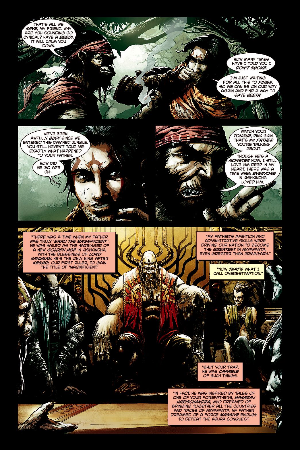 Read online Ramayan 3392 A.D. Reloaded comic -  Issue #6 - 7