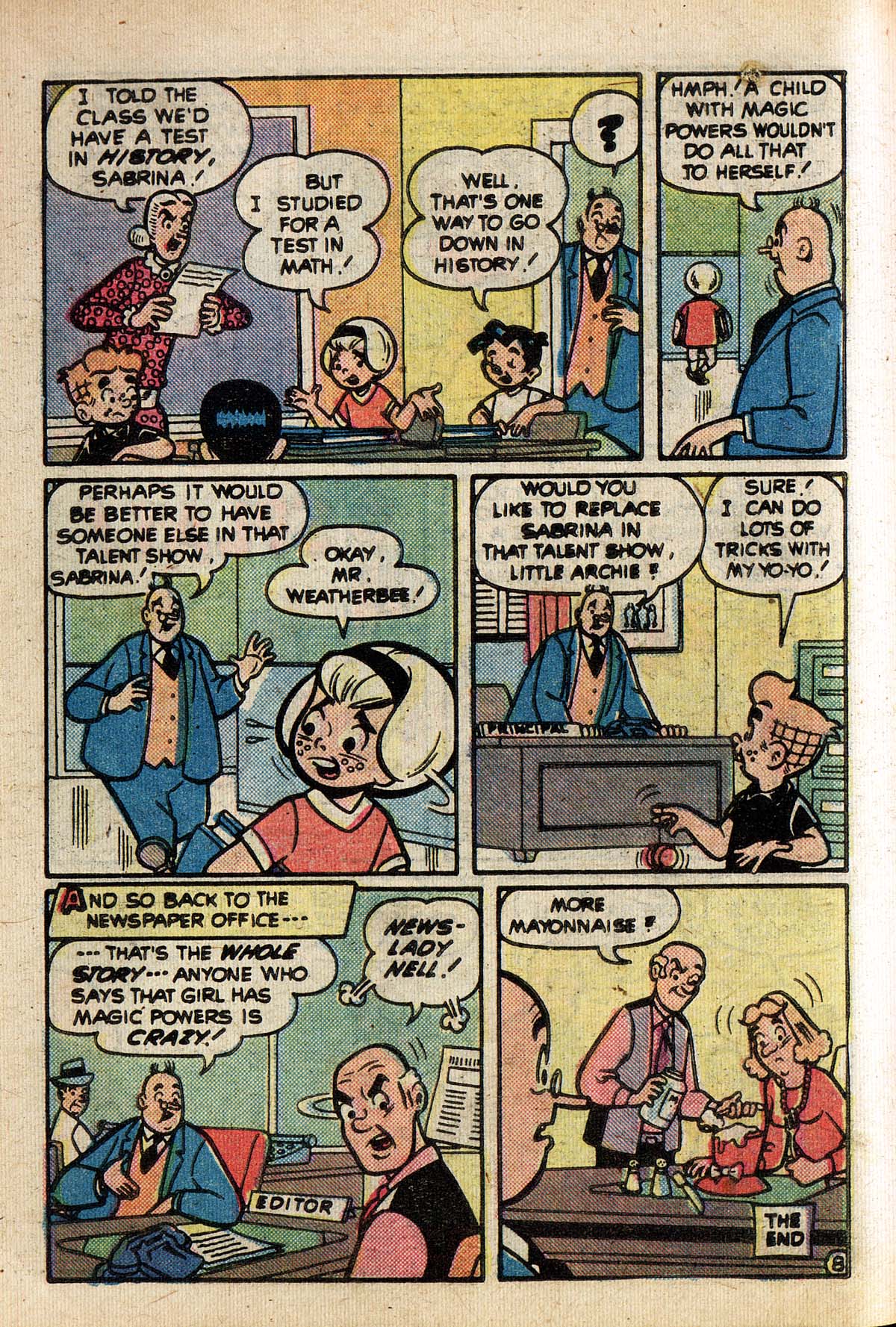 Read online Little Archie Comics Digest Magazine comic -  Issue #5 - 57