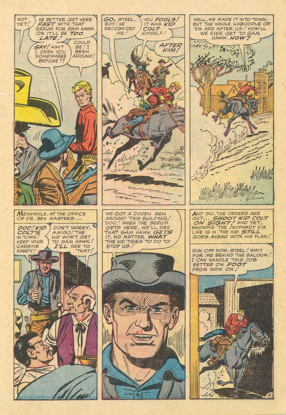 Read online Kid Colt Outlaw comic -  Issue #111 - 21