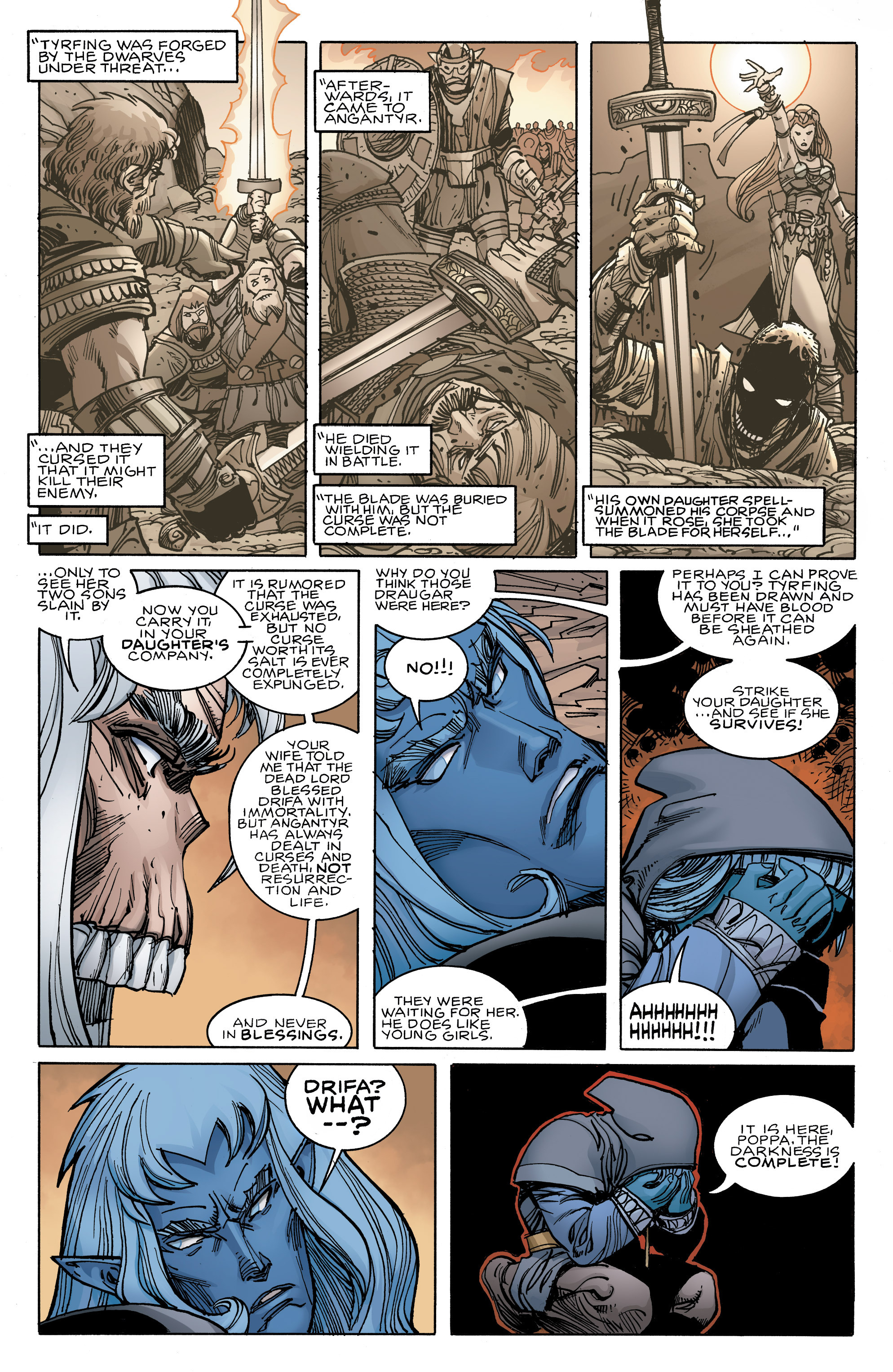 Read online Ragnarok comic -  Issue #7 - 19