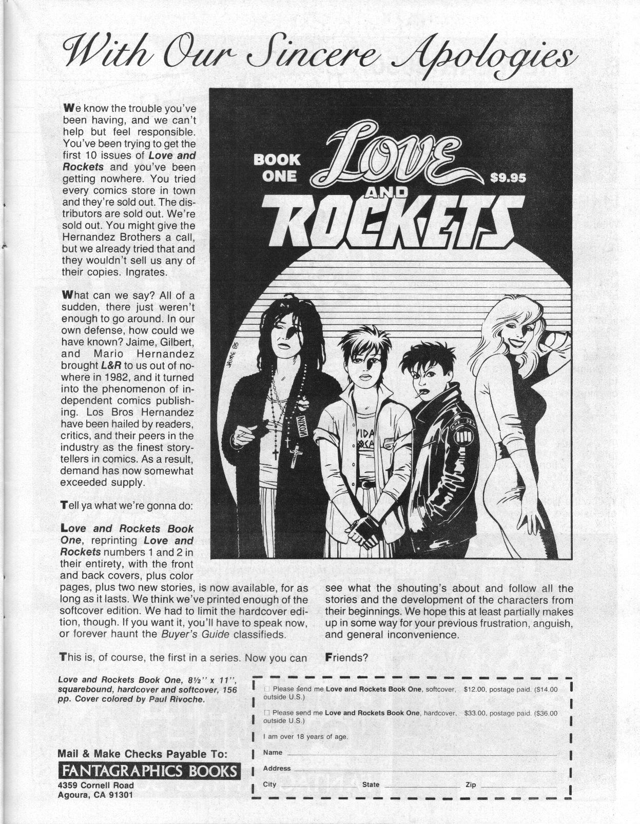 Read online Love and Rockets (1982) comic -  Issue #14 - 23