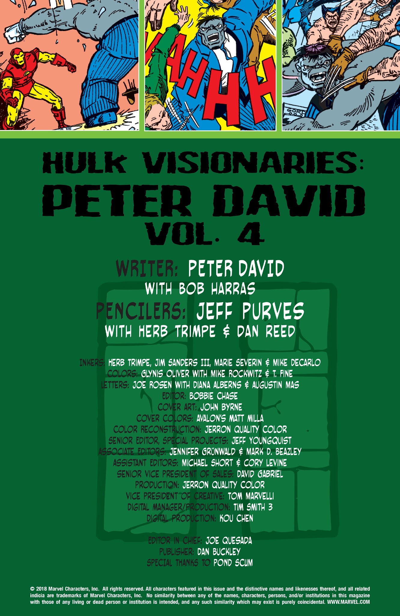 Read online Hulk Visionaries: Peter David comic -  Issue # TPB 4 - 2