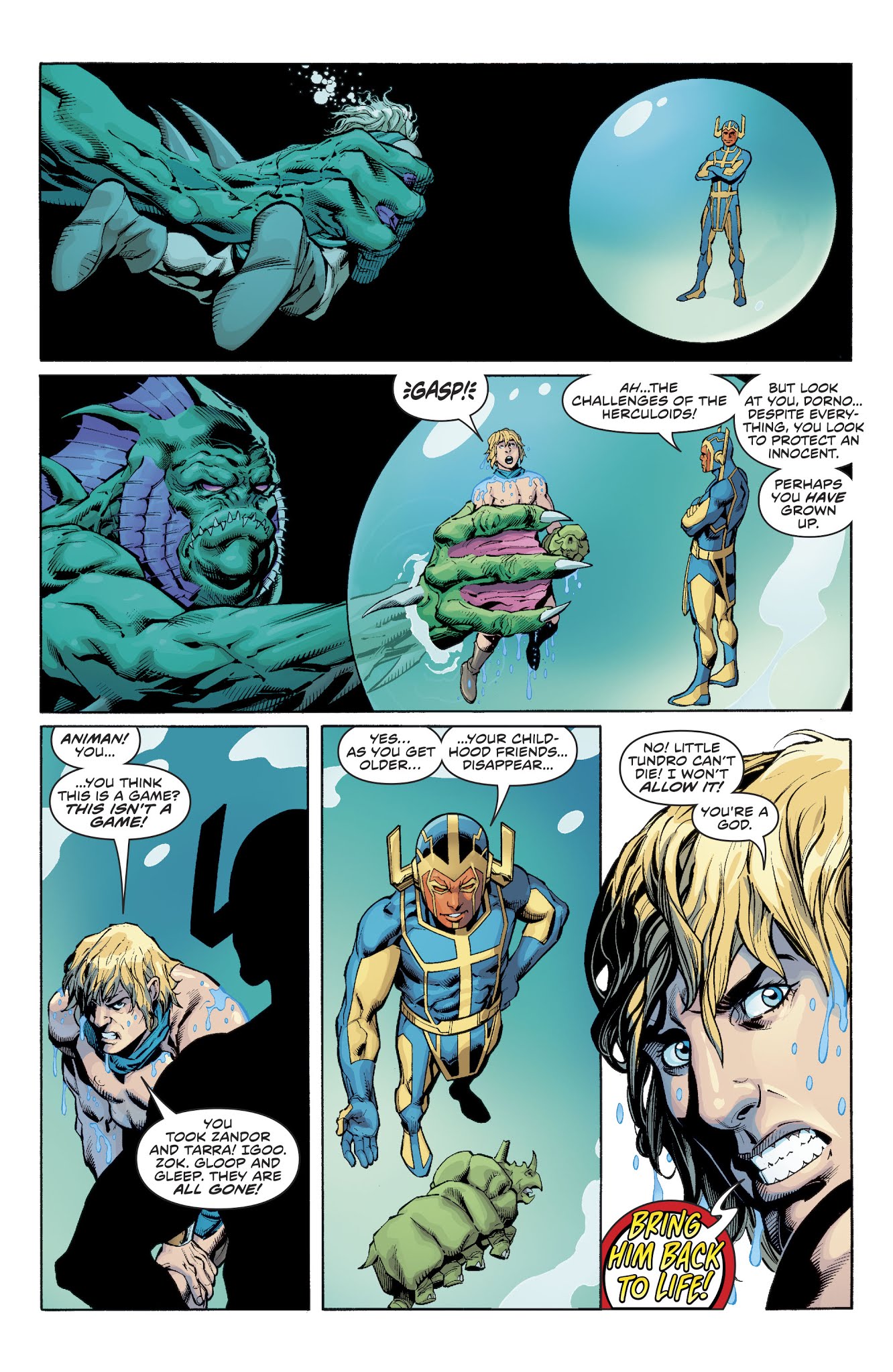 Read online Future Quest Presents comic -  Issue #10 - 21