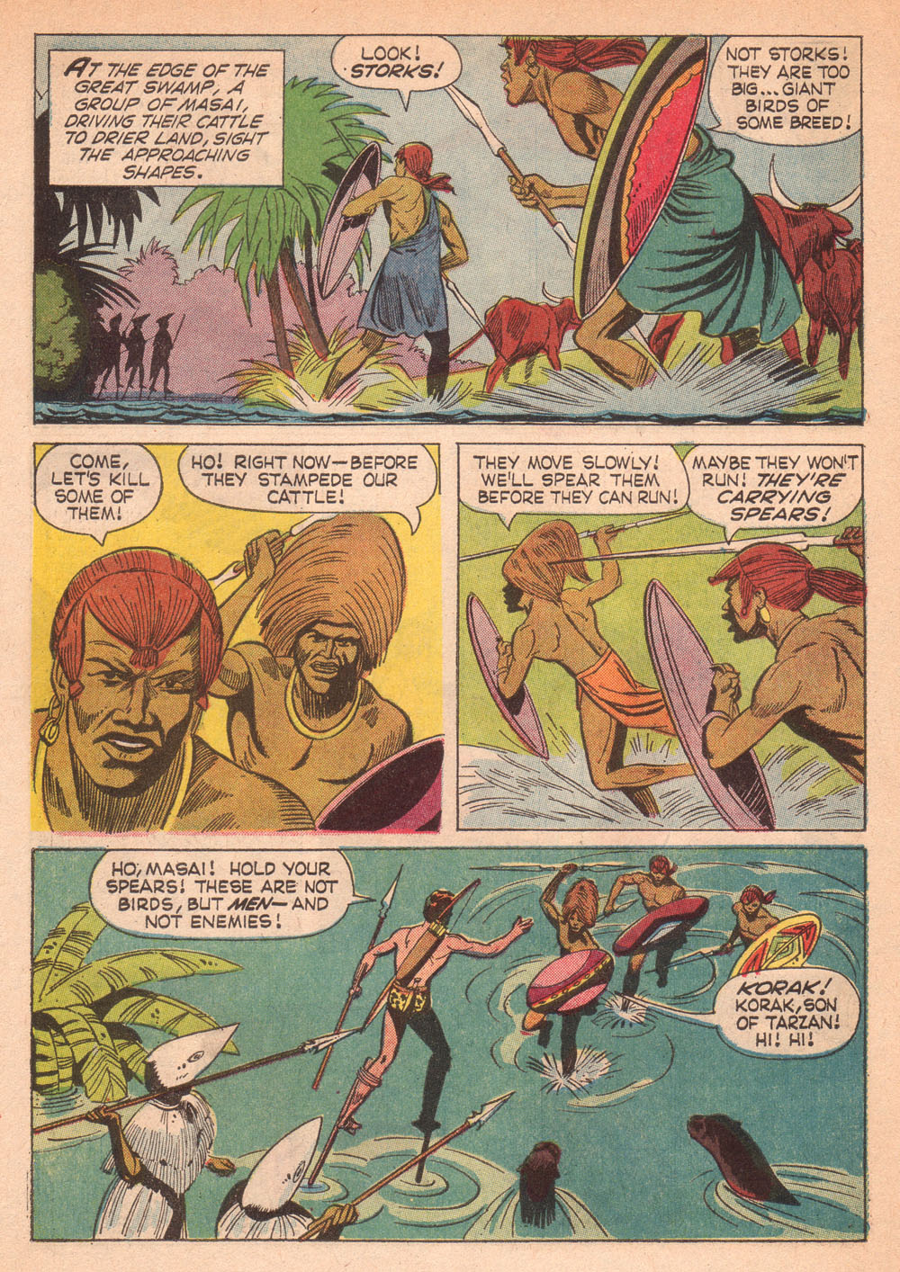 Read online Korak, Son of Tarzan (1964) comic -  Issue #11 - 6