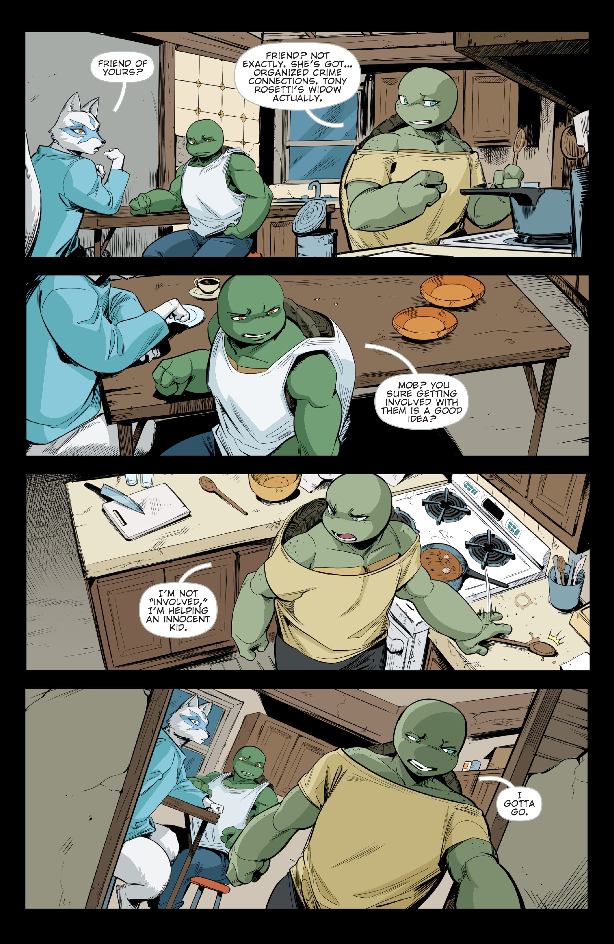 Read online Teenage Mutant Ninja Turtles: Jennika II comic -  Issue #5 - 4